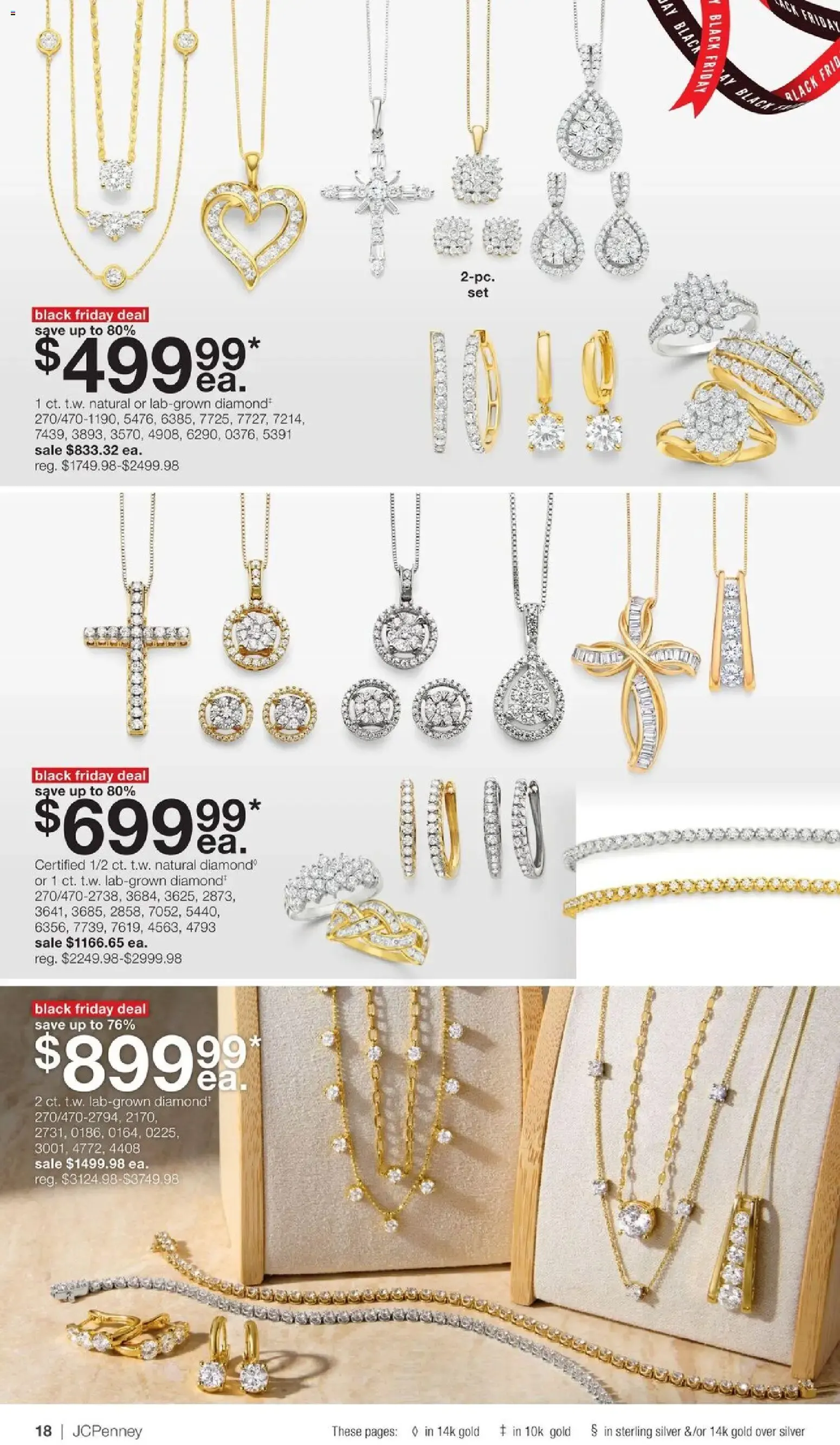 Weekly ad JCPenney Black Friday Early Access Jewelry Deals from October 26 to November 15 2026 - Page 18