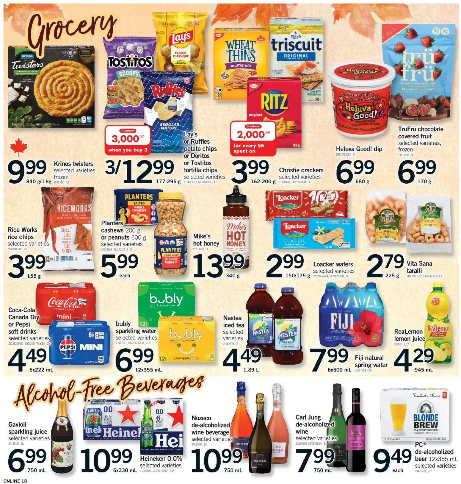 Fortinos weekly flyer / circulaire from Oct 8, 2026 > weekly specials & deals from October 9 to October 11 2026 - flyer page 18