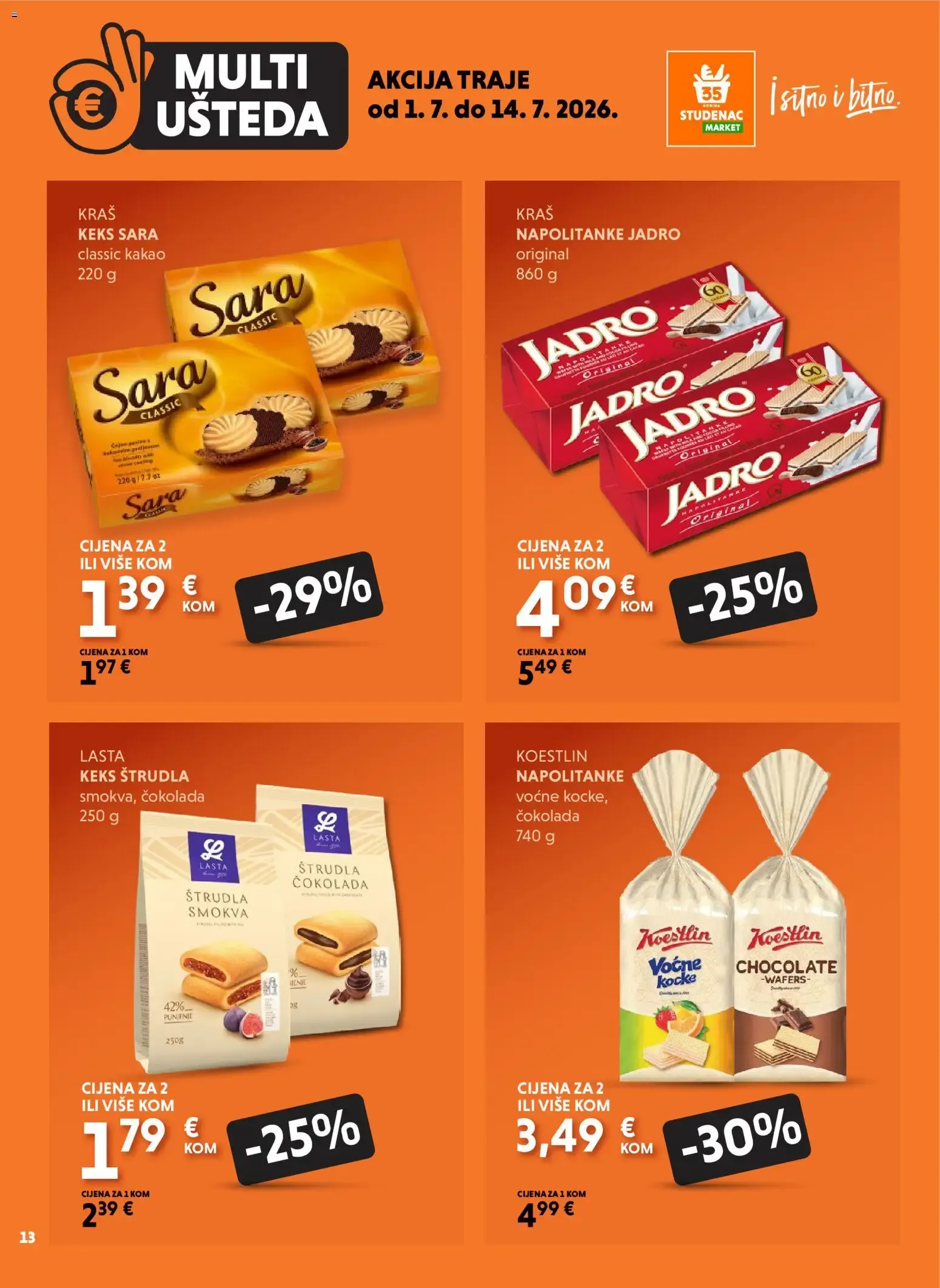 Katalog Multi Ušteda od 1. srpnja do 14. srpnja 2026. - Pregled Stranica 12