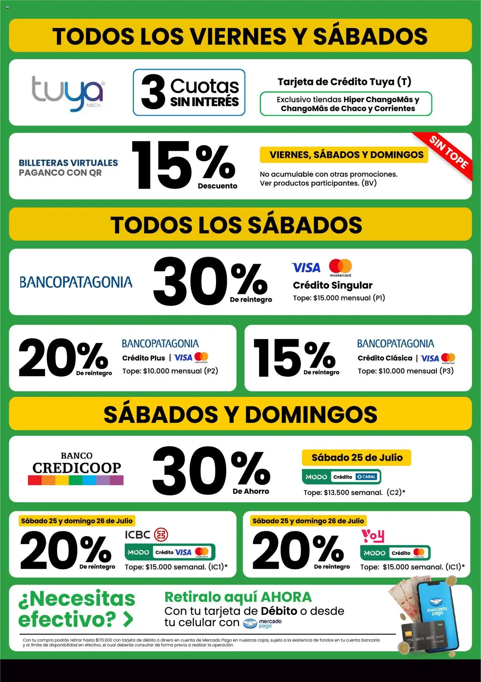 Ofertas de ChangoMás Promos con Medios de Pago 1 de julio al 31 de julio 2026 - Página 4 del catálogo