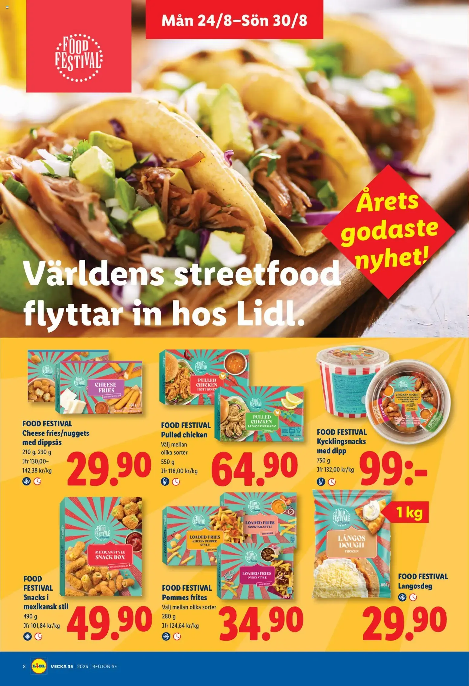 Lidl erbjudanden från 24/08/2026 - 30/08/2026 > Reklamblad nuvarande rabatter från 24 augusti till 30 augusti 2026 - Reklamblad sidor 8