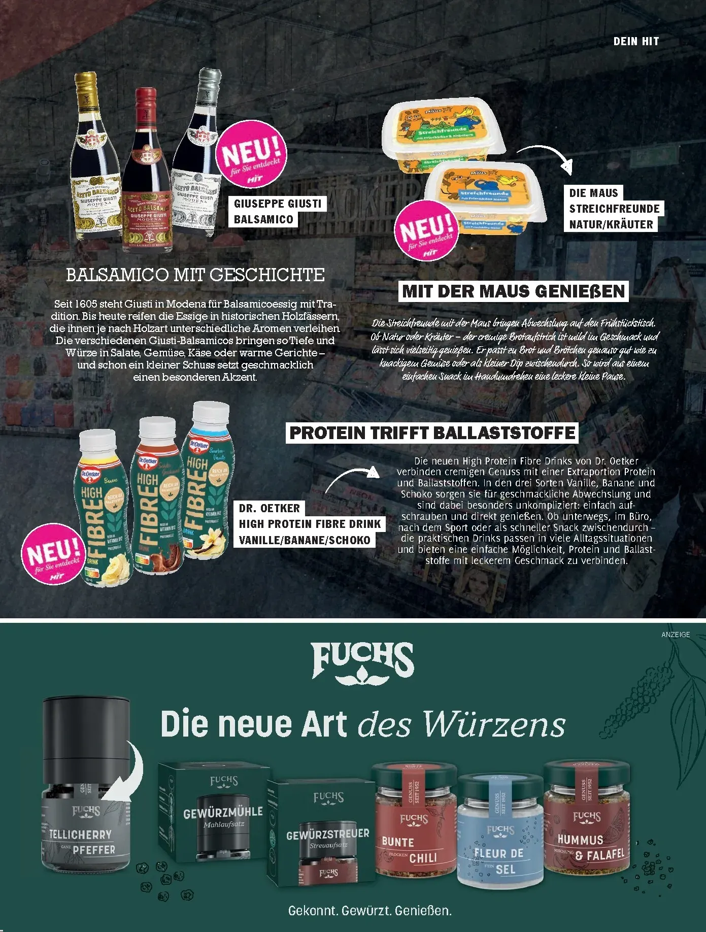 Hit - Pures Leben Prospekt – von Donnerstag 01.10.2026 bis Donnerstag 31.12.2026 von 1. Oktober bis 31. Dezember 2026 - Prospekt seite 15