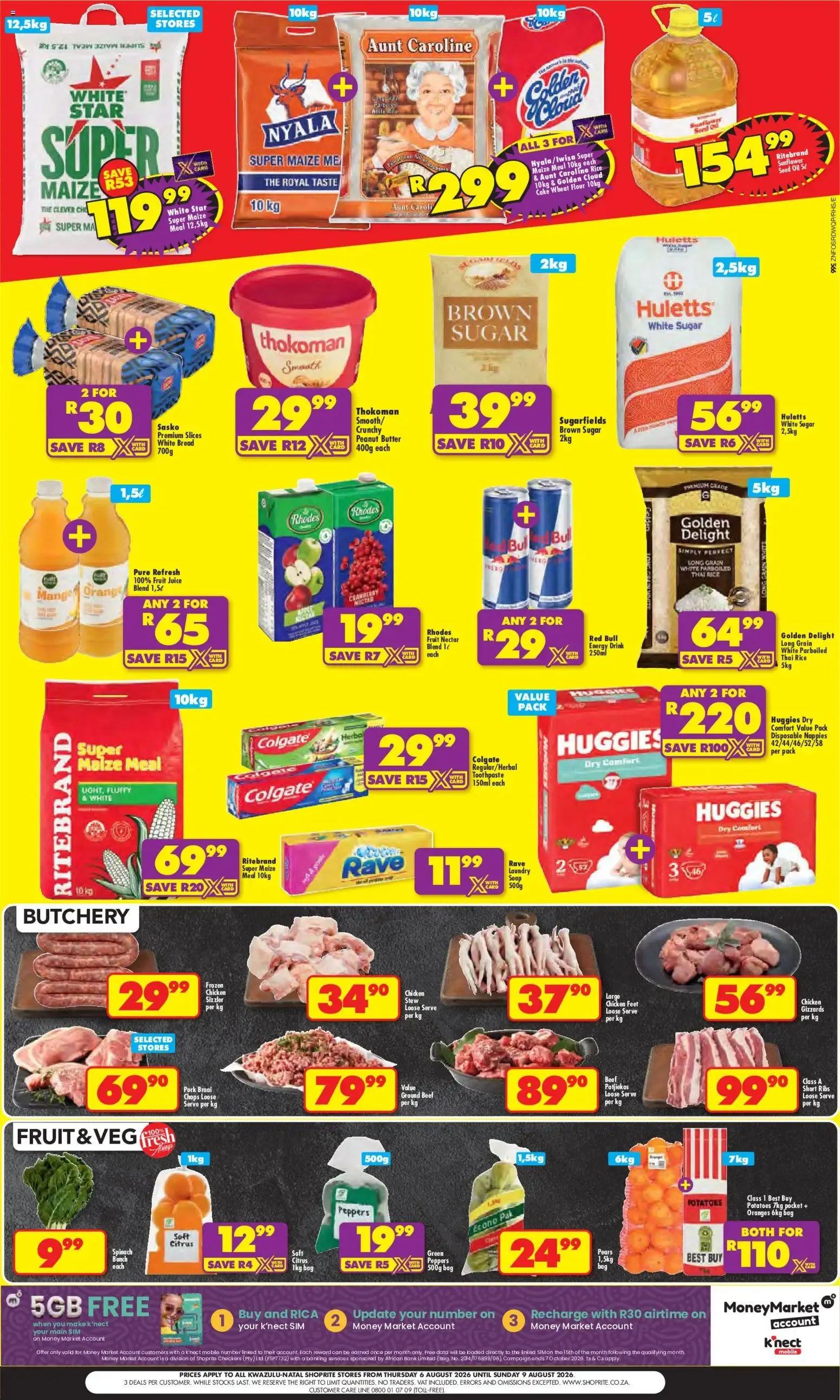 Shoprite Low Price Bonanza (06/08/2026 - 09/08/2026) → Online Catalogue from 6 August to 9 August 2026 - Catalogue Page 2