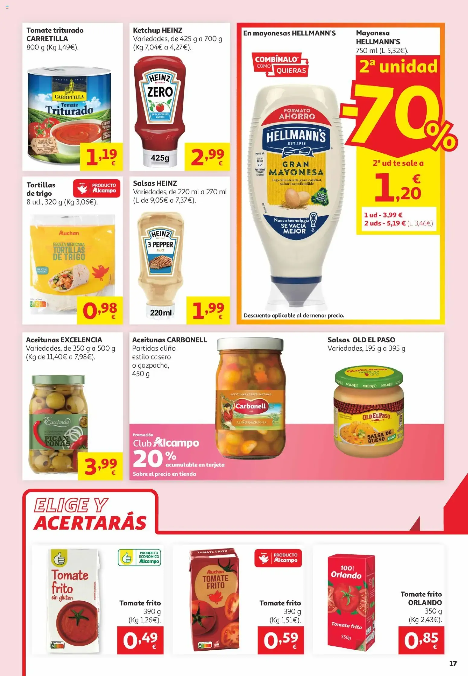 Catálogo de Alcampo Aniversario: El Partido del Ahorro 16 de junio al 29 de junio 2026 - Página 17