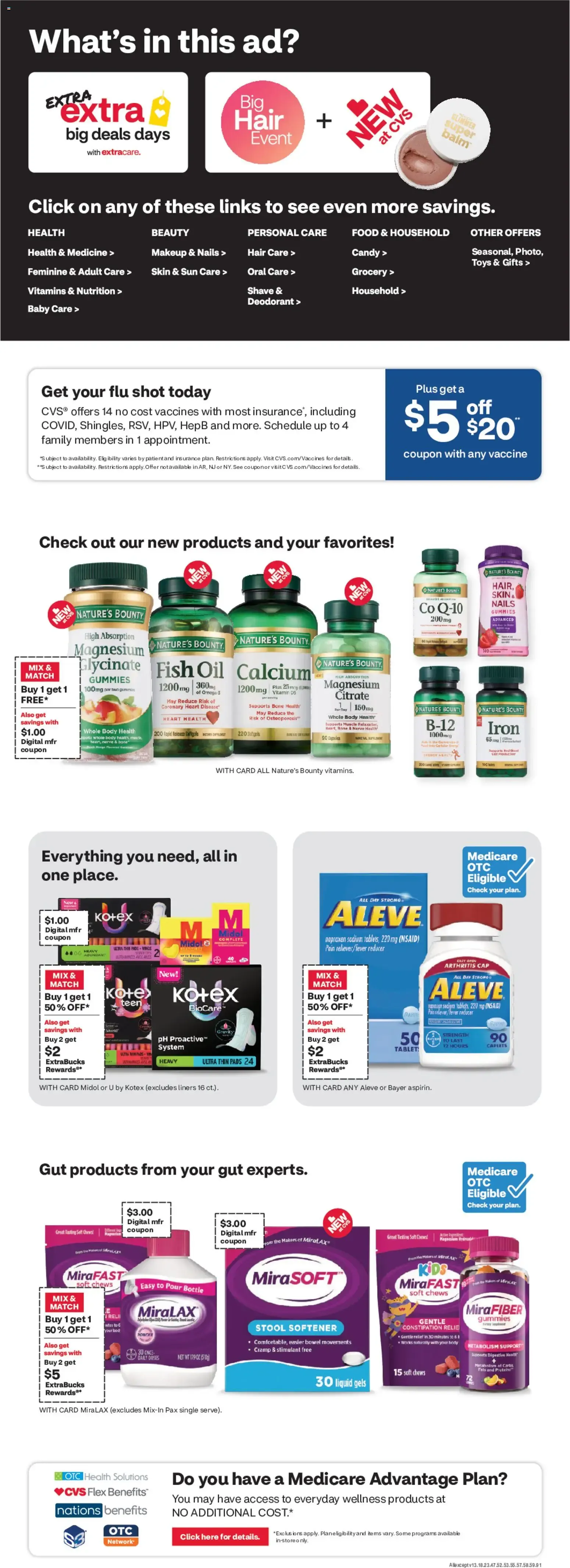 Weekly ad CVS Weekly Ad from 10/04/2026 - Flyer, Circular this week from October 4 to October 10 2026 - Page 5