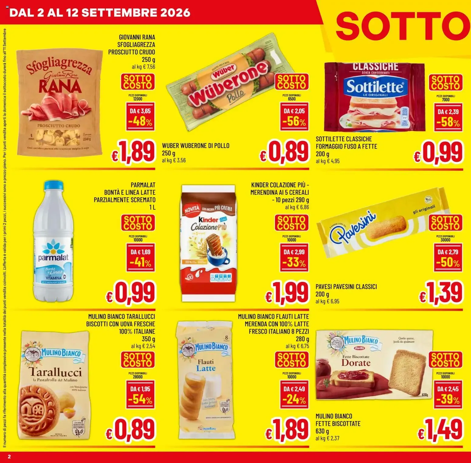A&O volantino dal 02/09/2026 - online Offerte da 2 settembre a 15 settembre di 2026 - Pagina del volantino 2