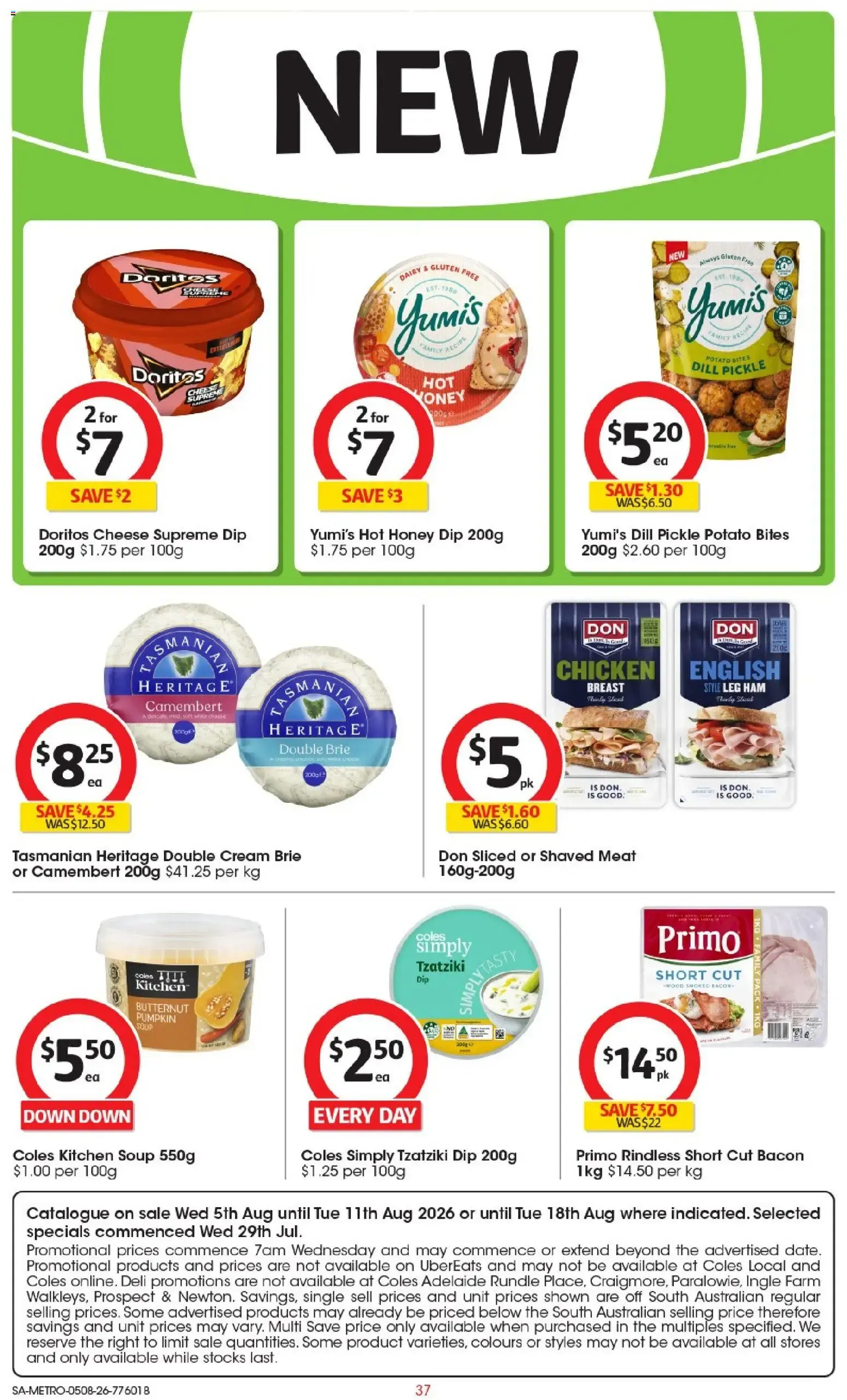Coles catalogue valid from 05/08/2026 > Online Australia - Catalogue valid from 5 August to 11 August 2026 - page 37