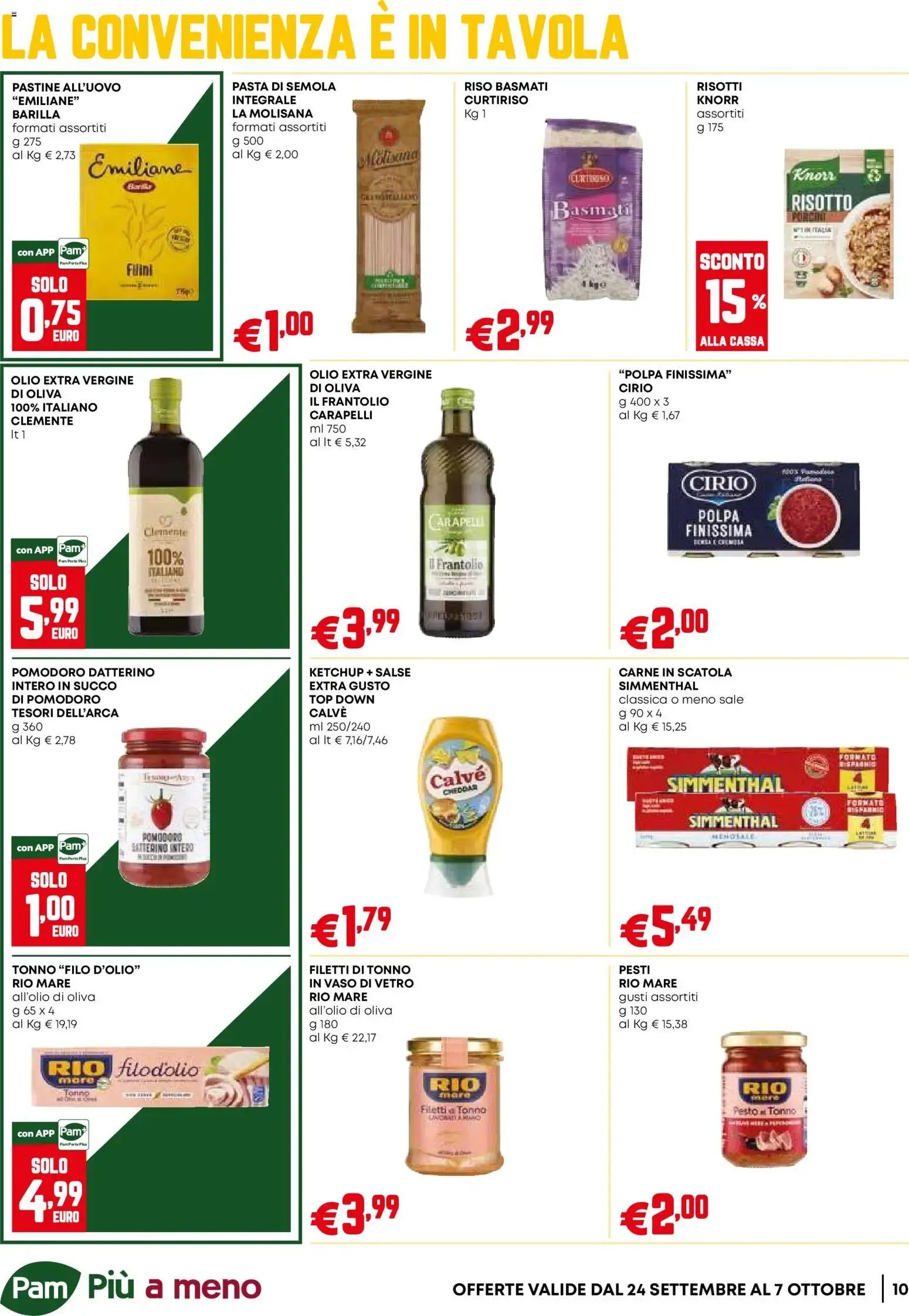 Nuovo PAM volantino Occasioni Extra dal 24/09/2026 > offerte anteprima 🛍️ da 24 settembre a 7 ottobre di 2026 - Pagina del volantino 10