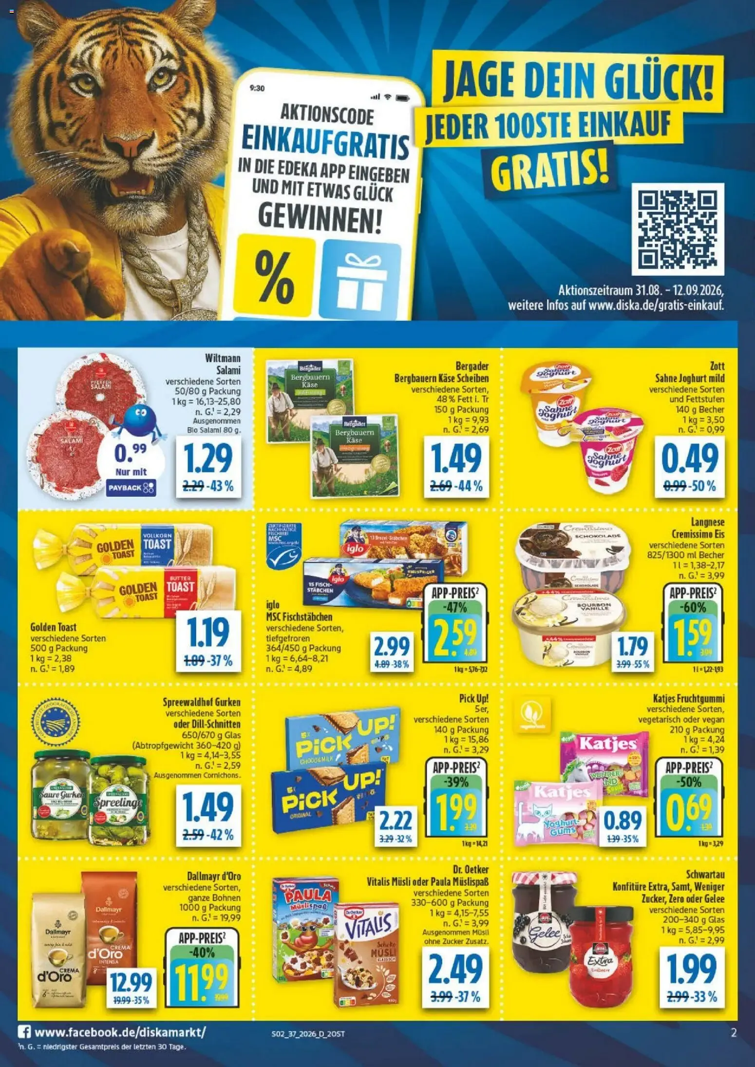 Diska Prospekt (ab 07.09.2026) zum Blättern von 7. September bis 12. September 2026 - Prospekt seite 2