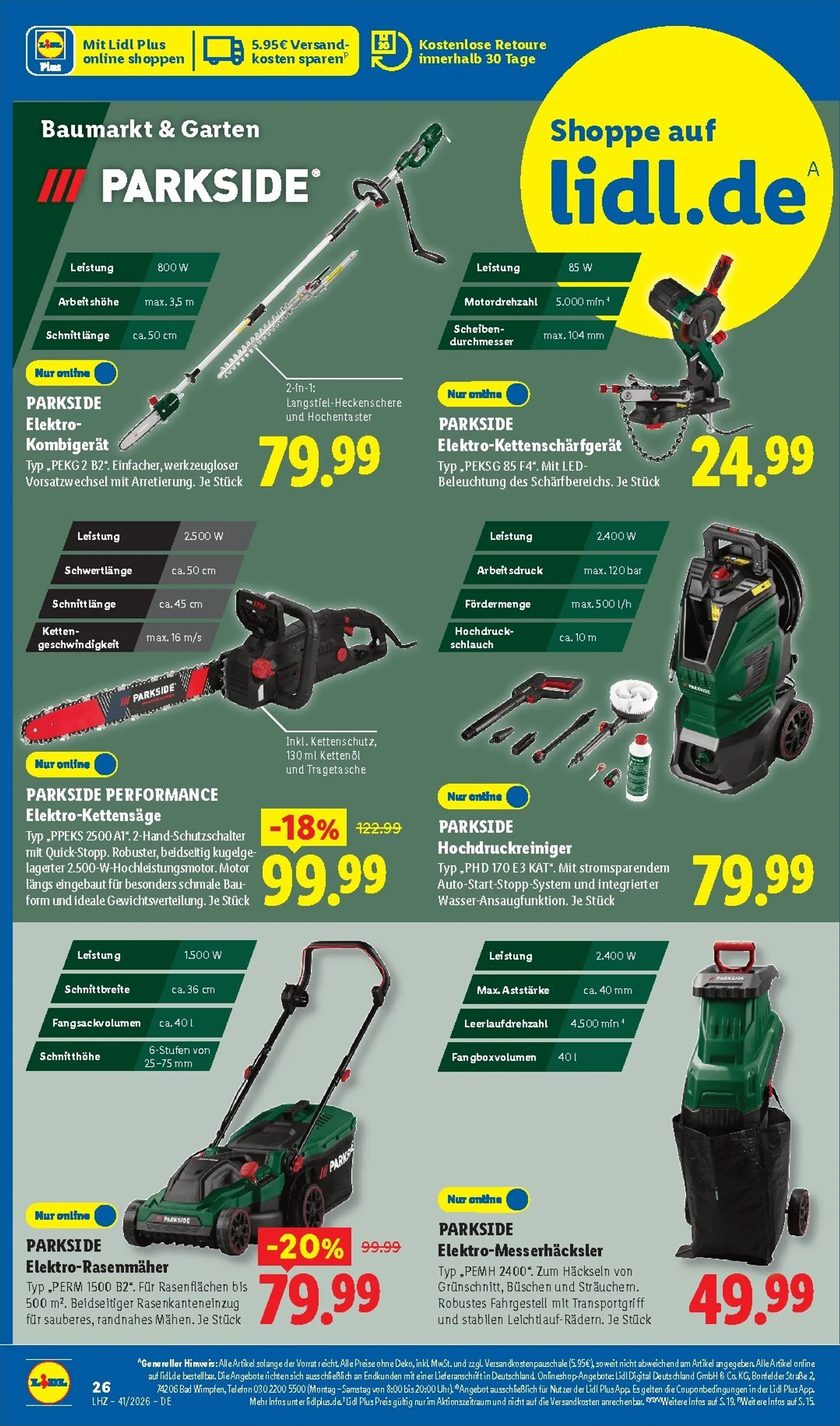 Lidl - Lohnt sich. von 5. Oktober bis 10. Oktober 2026 - Prospekt seite 20