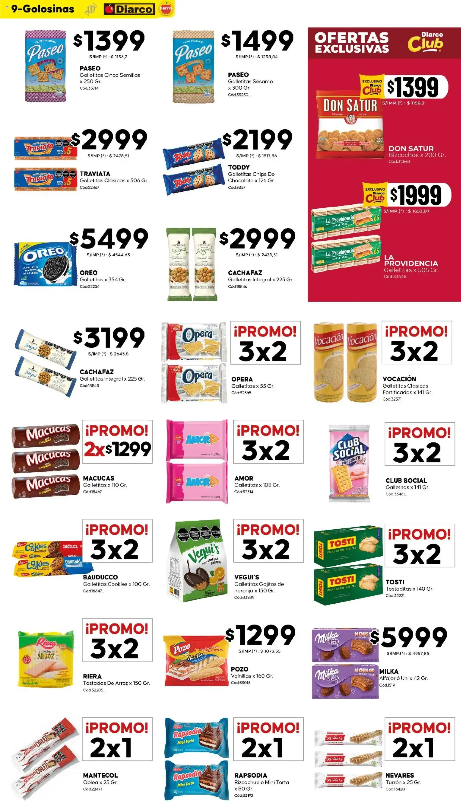 Ofertas de Diarco - Ofertas Diarco Barrio del 27/07/2026 - 31/07/2026 27 de julio al 31 de julio 2026 - Página 9 del catálogo