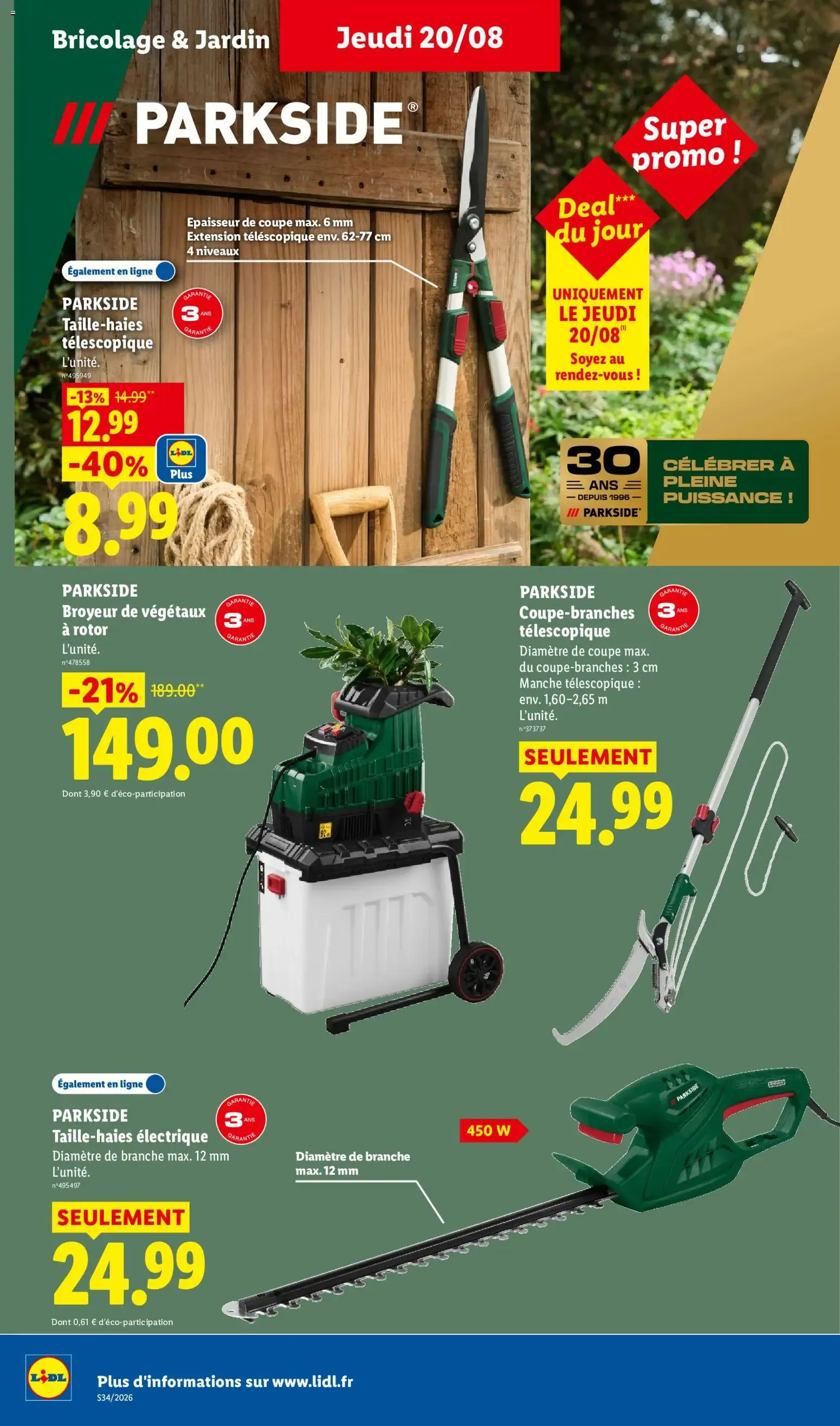LIDL: La rentrée des économies! du 20 août au 26 août 2026 - Catalogue page 36