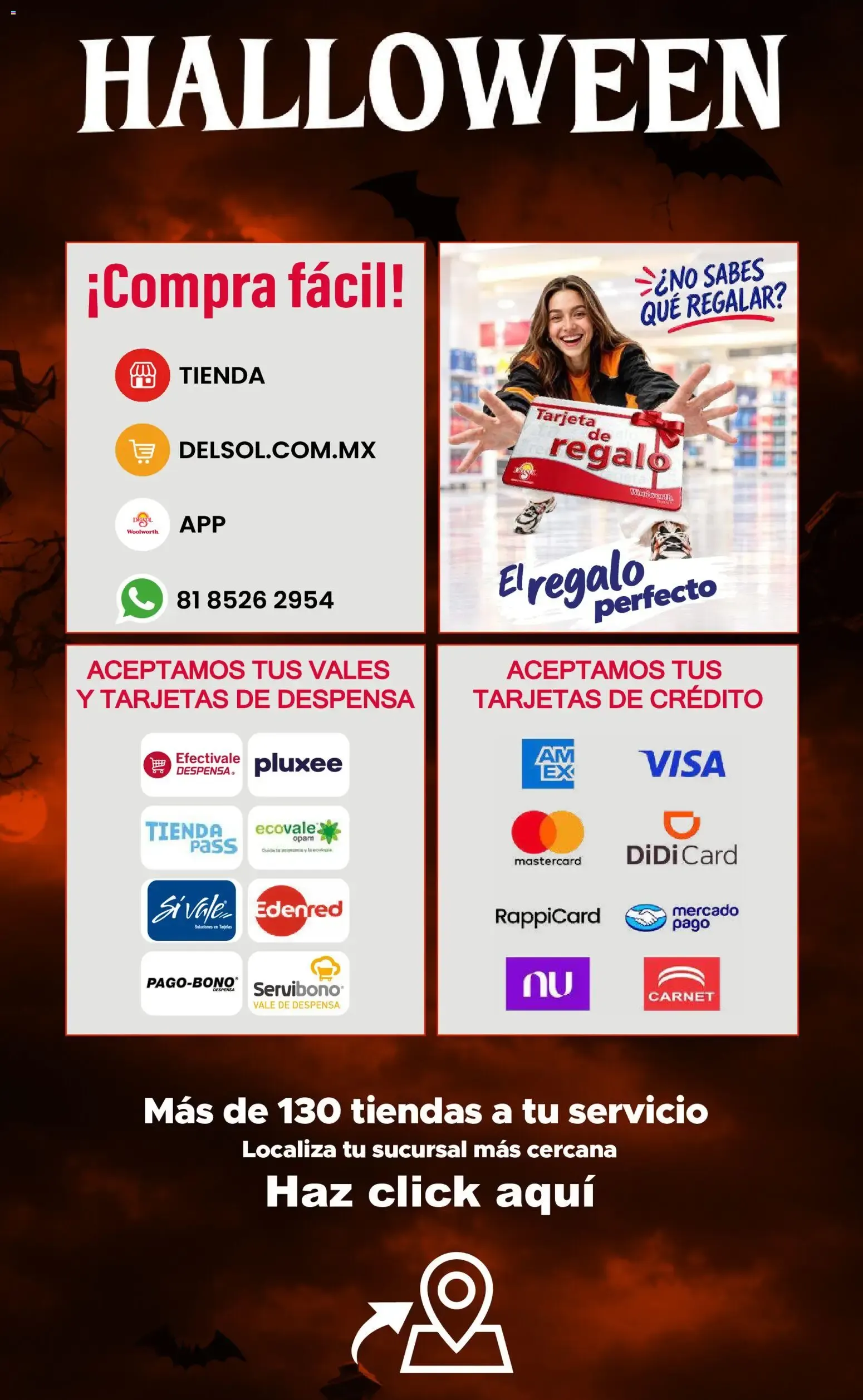 Catálogo de Del Sol y Woolworth catálogo Halloween (22/10/2026 - 02/11/2026) - catálogo en línea 22 de octubre al 2 de noviembre 2026 - Pagina 28