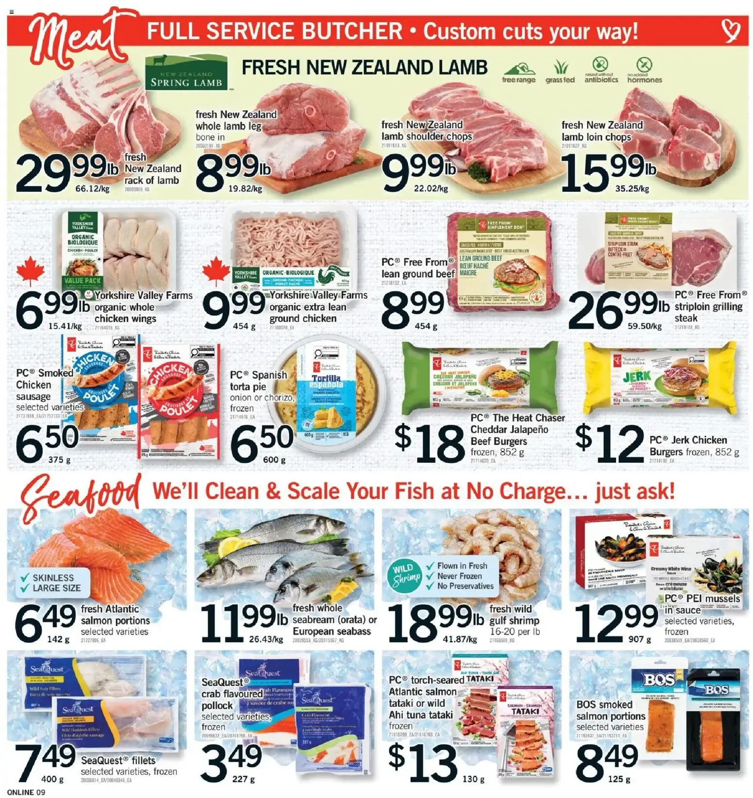 Fortinos weekly flyer / circulaire from Jul 9, 2026 > weekly specials & deals from July 9 to July 15 2026 - flyer page 9