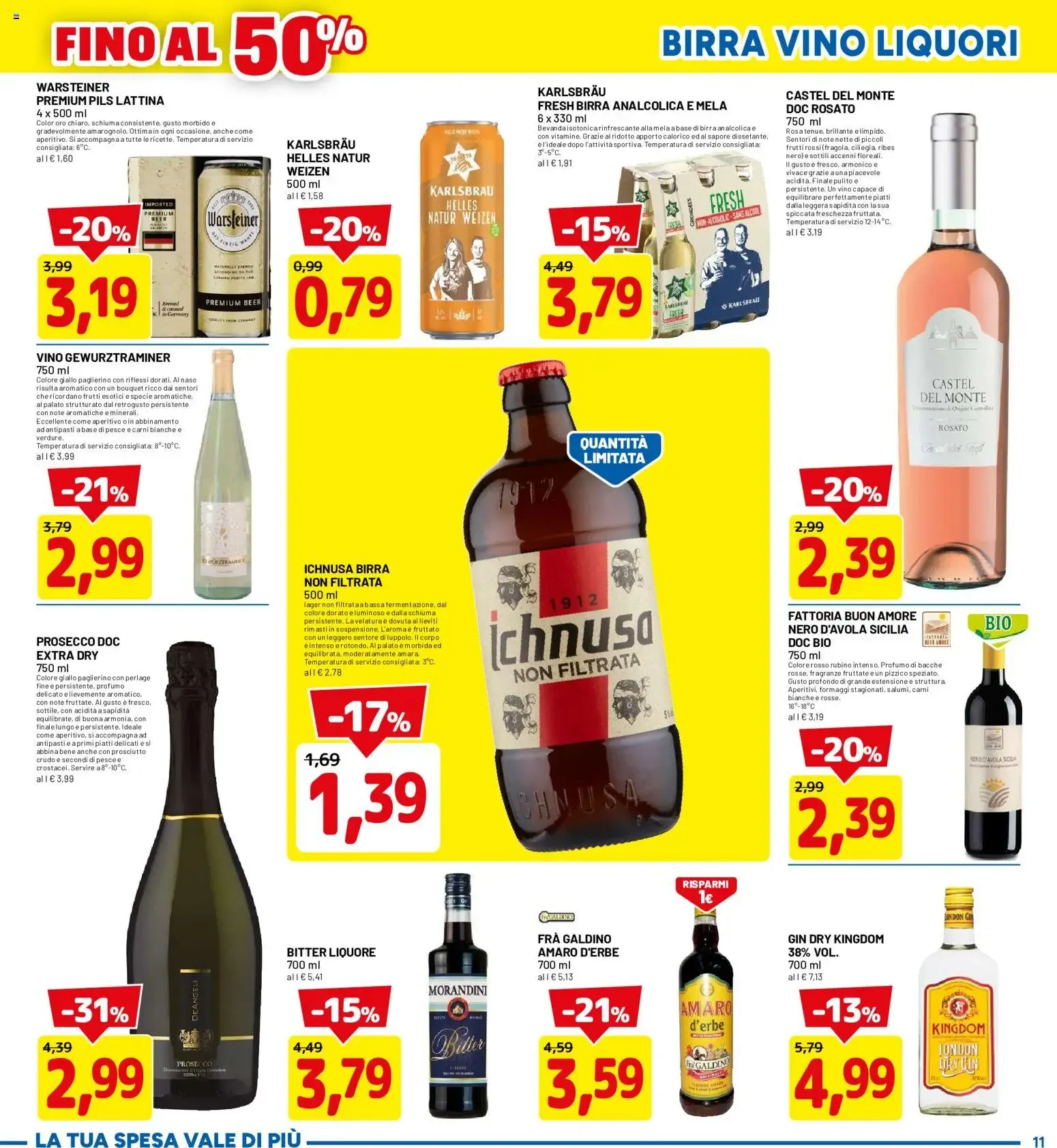 Nuovo D Più volantino dal 06/07/2026 > offerte anteprima 🛍️ da 6 luglio a 19 luglio di 2026 - Pagina del volantino 11