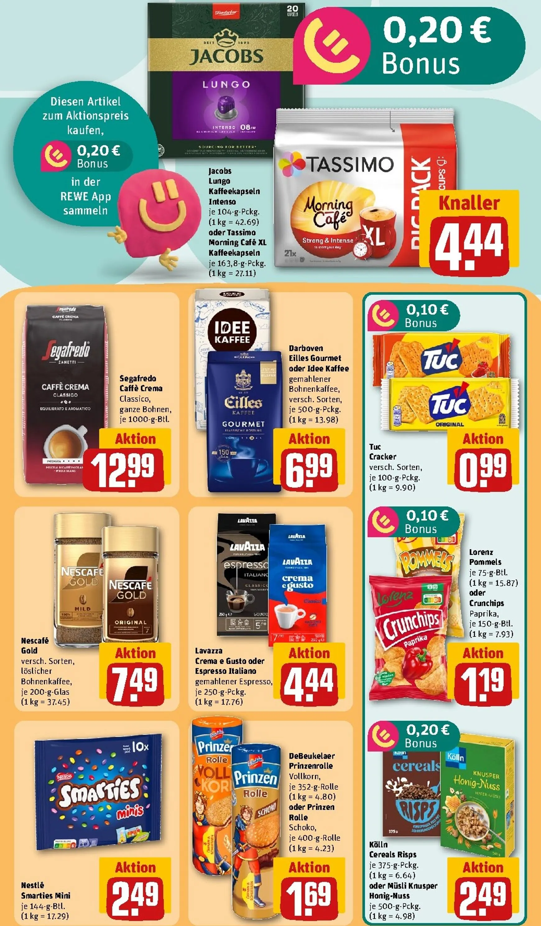 REWE Arina Fester Dein Markt: Mehr Grillen. Mehr sparen. von 3. August bis 9. August 2026 - Prospekt seite 21