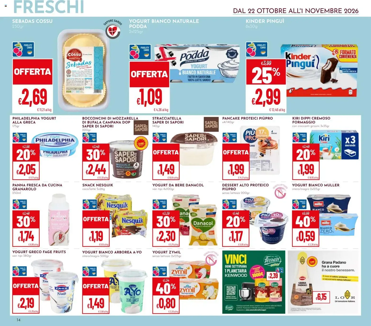 Brochure Iper Pan & Superpan: Sottofreschi da 22 ottobre a 1 novembre di 2026 - Pagina del volantino 14