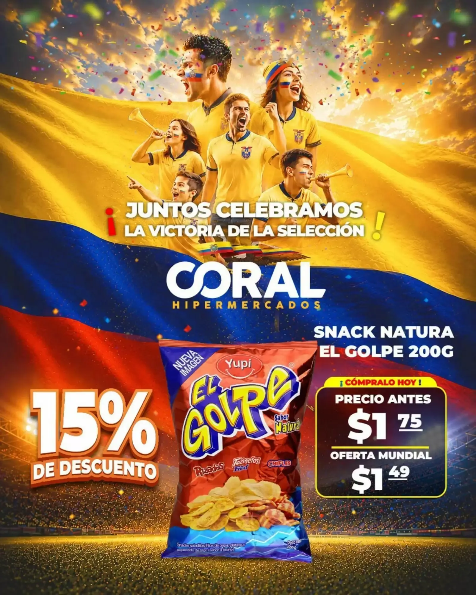 Catalogo de Coral Hipermercados - Oferta Mundial Helado Pingüino Manicho 29 de junio al 2 de julio 2026 - Pag 8