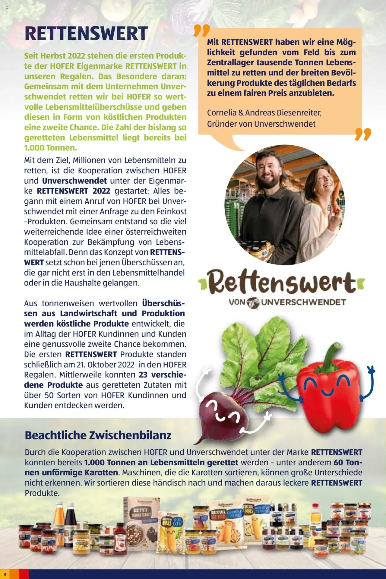 HOFER - GUTES MORGEN! HEUTE FÜR MORGEN von 2. Oktober bis 2. Oktober 2026 - Flugblätt seite 8