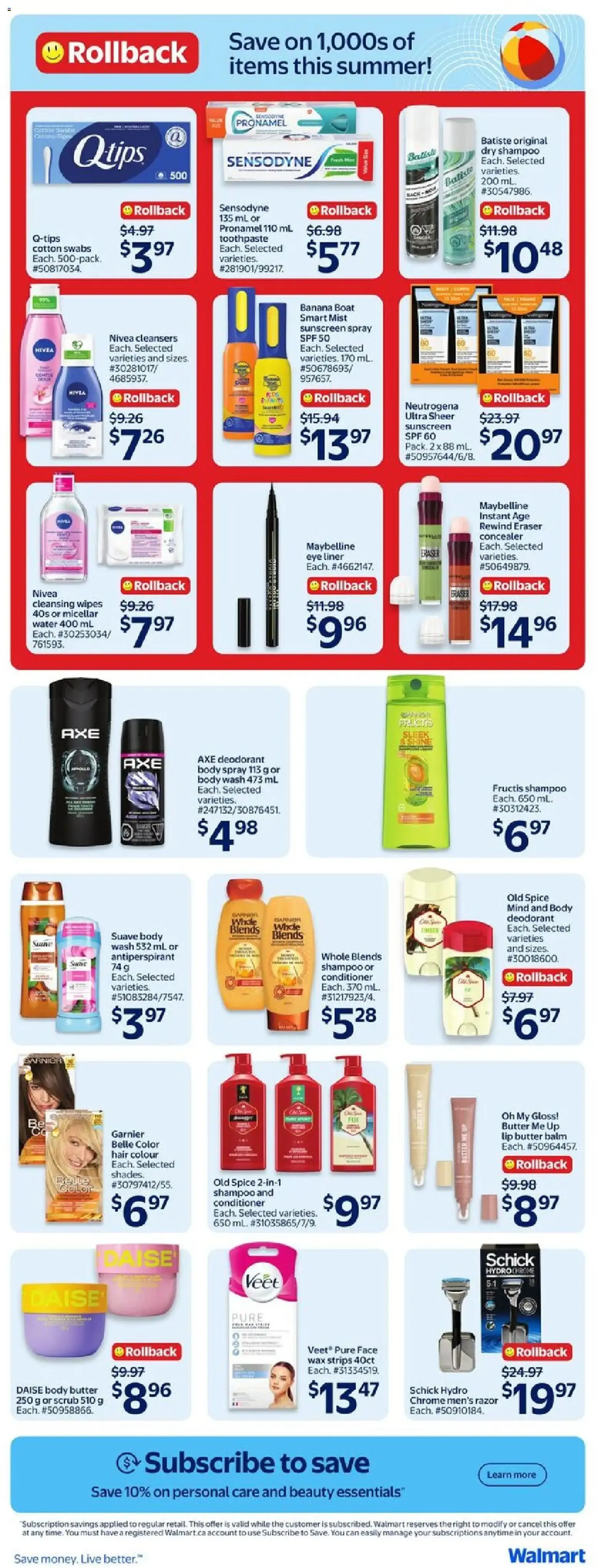 Walmart weekly flyer from Jun 18, 2026 > weekly specials & deals from June 18 to June 24 2026 - flyer page 6