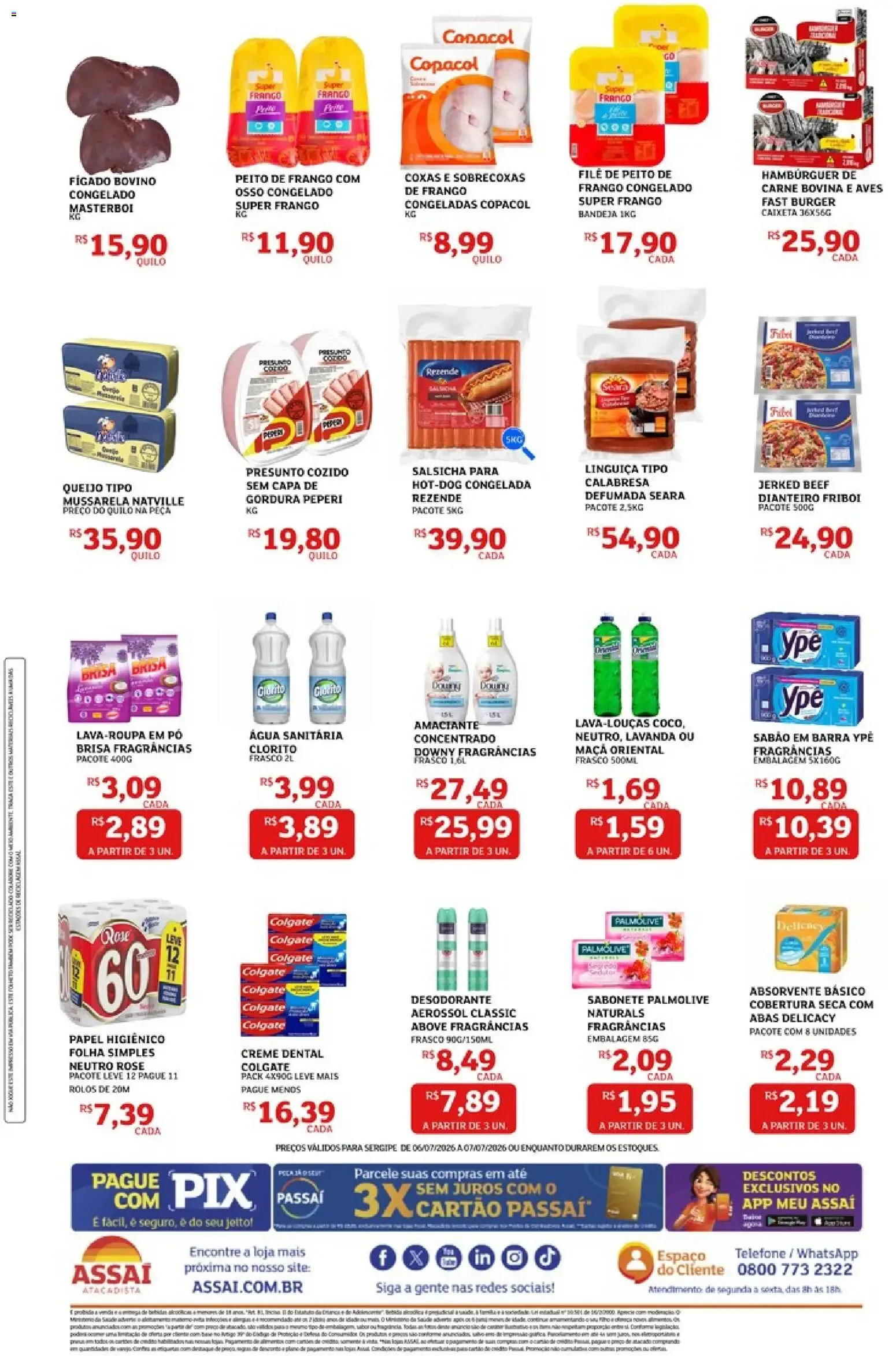 Encarte de Assaí Atacadista ofertas - SE de 06/07/2026 | Promoções Online 6 de julho até 7 de julho 2026 - Pagina 2