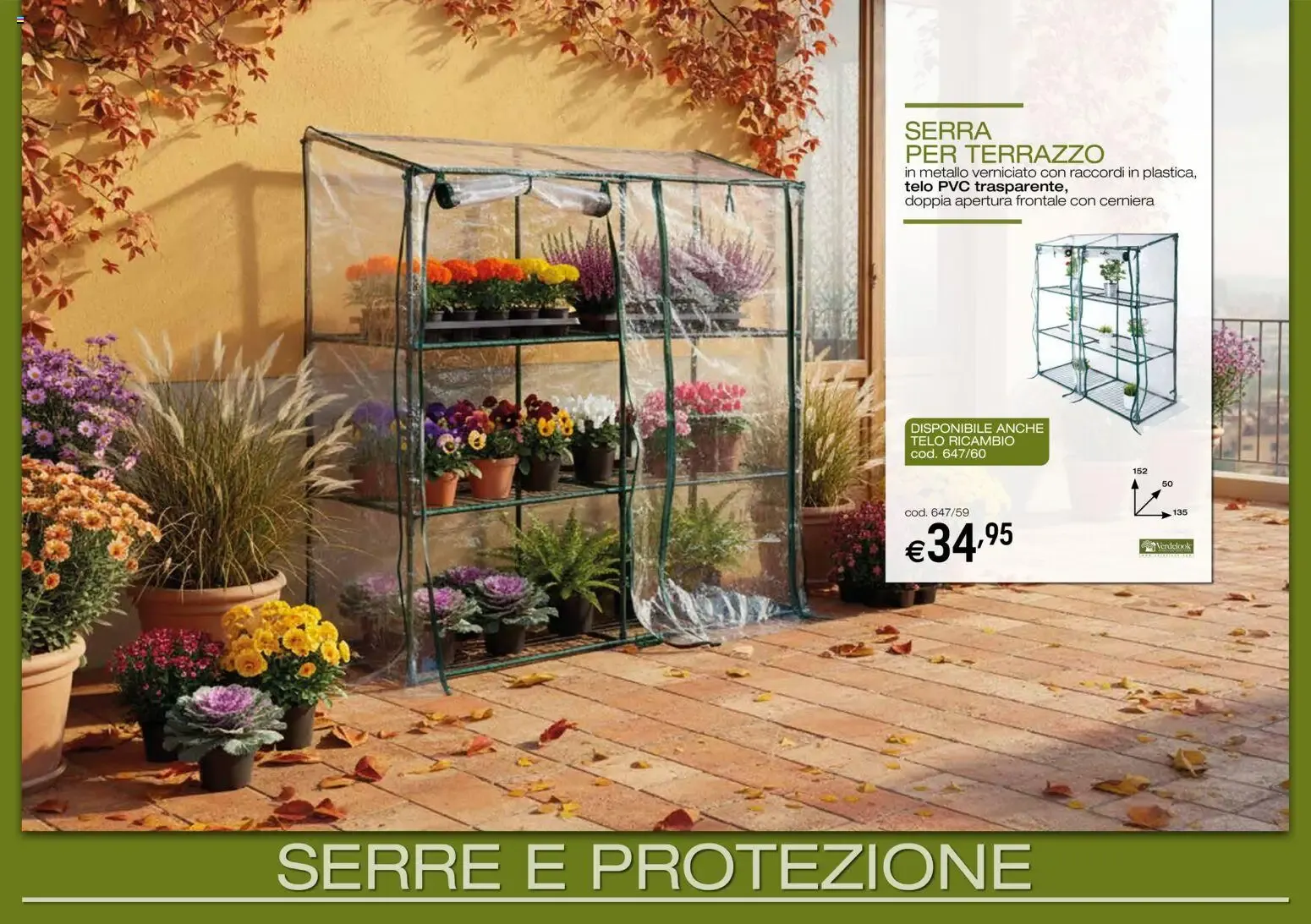 Nuovo Brico OK volantino Serre e Protezione dal 11/09/2026 > offerte anteprima 🛍️ da 11 settembre a 28 febbraio di 2027 - Pagina del volantino 1