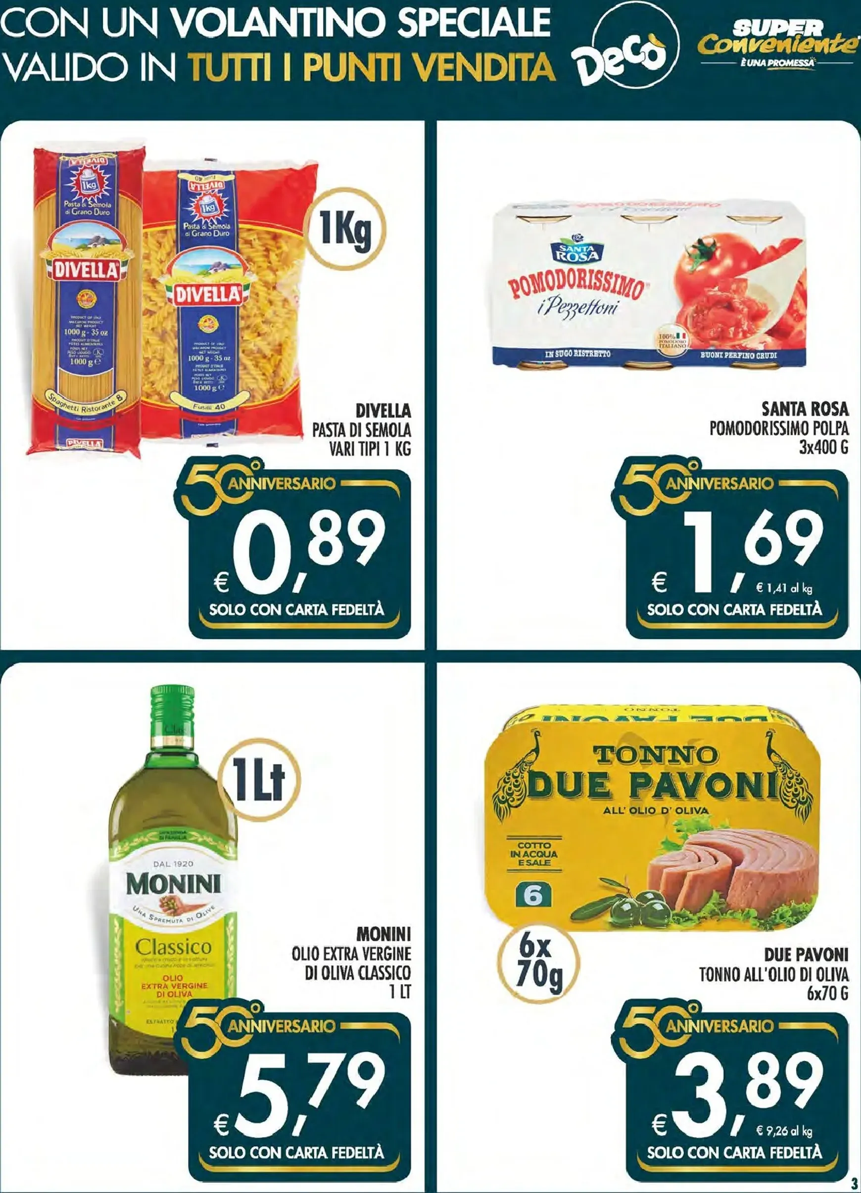 Volantino attuale di Decò - Anniversario valido dal giovedì 04/06/2026 al mercoledì 10/06/2026 da 4 giugno a 10 giugno di 2026 - Pagina del volantino 3