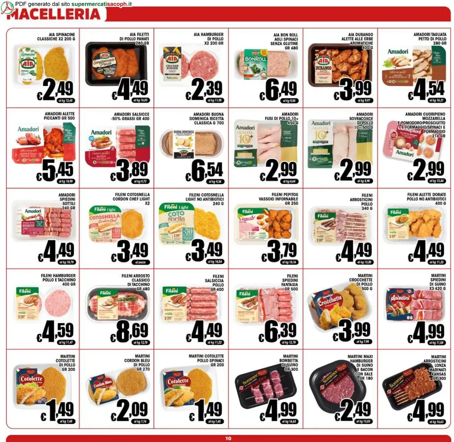 Sacoph - Offerte Super da 23 settembre a 1 ottobre di 2026 - Pagina del volantino 10