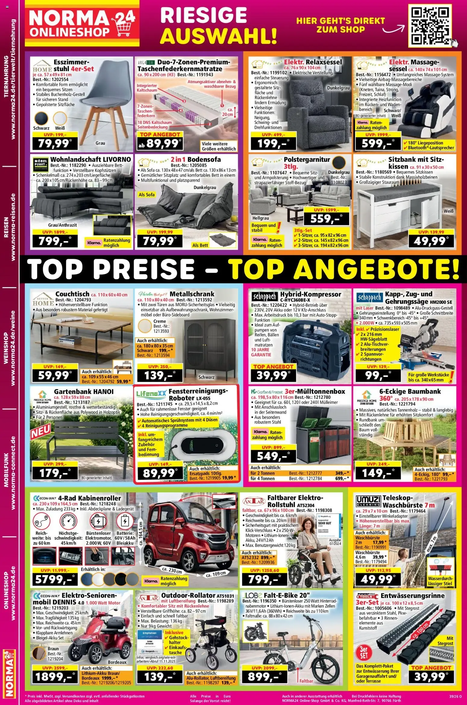 Norma Onlineshop (ab 21.09.2026) zum blättern » Angebote von 21. September bis 27. September 2026 - Prospekt seite 2