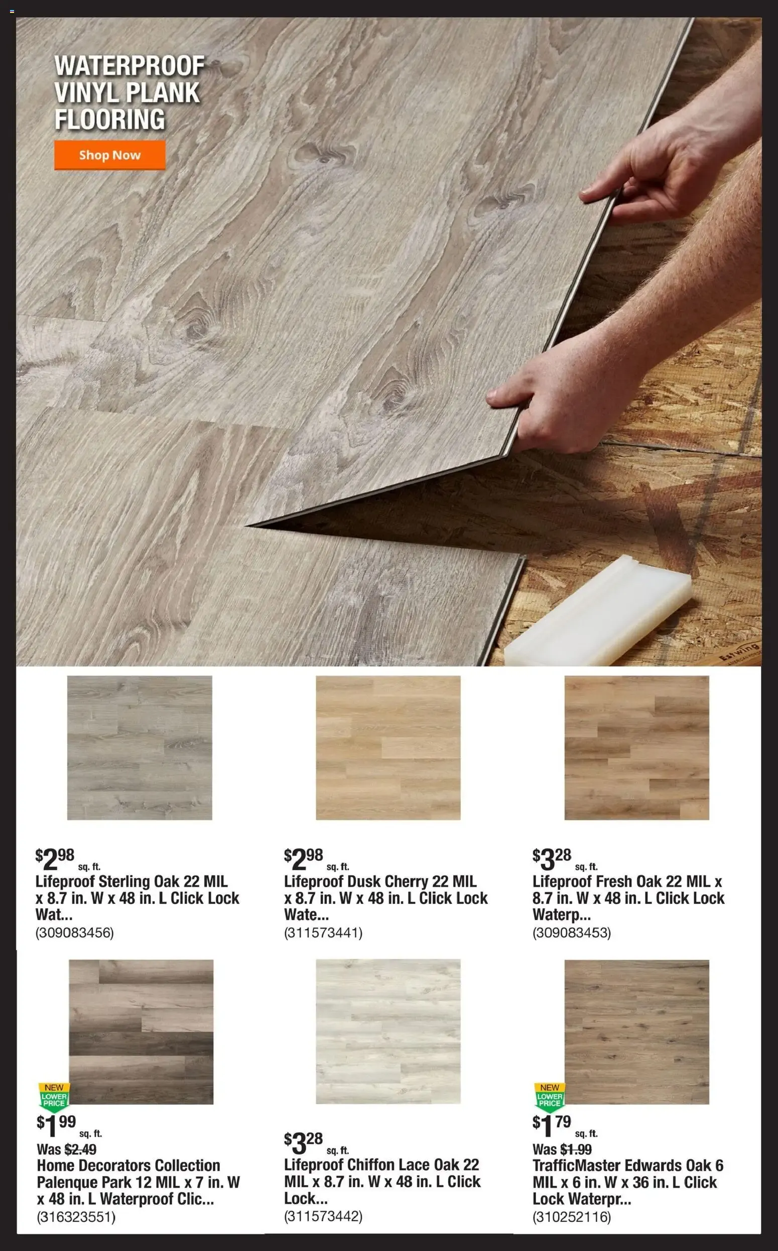 Weekly promotion The Home Depot Pro - Up to 40% Off Select Online Bath spanning from August 17 to August 24 2026 - Page 2 for Catalogue 365
