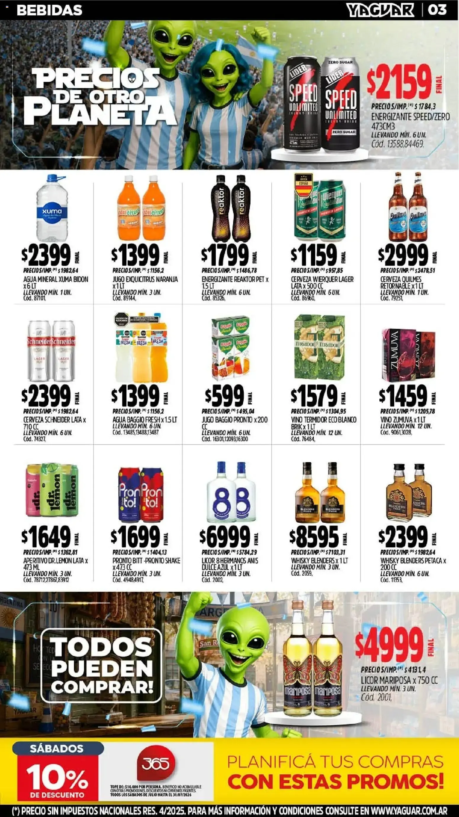 Ofertas de Yaguar - Oferta Semanal Jujuy del 06/07/2026 - 12/07/2026 6 de julio al 12 de julio 2026 - Página 4 del catálogo
