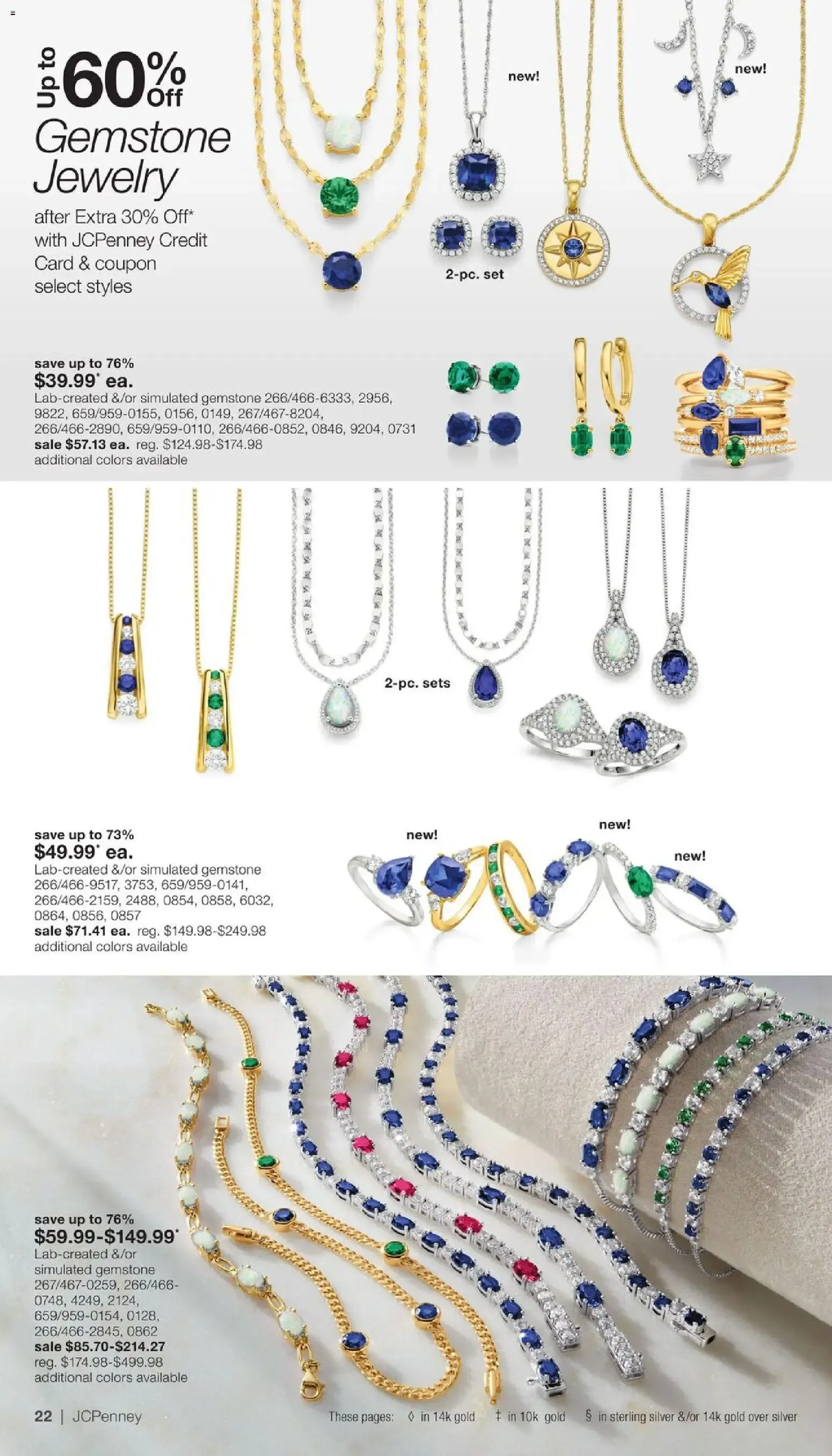 Weekly promotion JCPenney Billion Dollar Jewelry Sale spanning from September 3 to September 20 2026 - Page 21 for Catalogue 365
