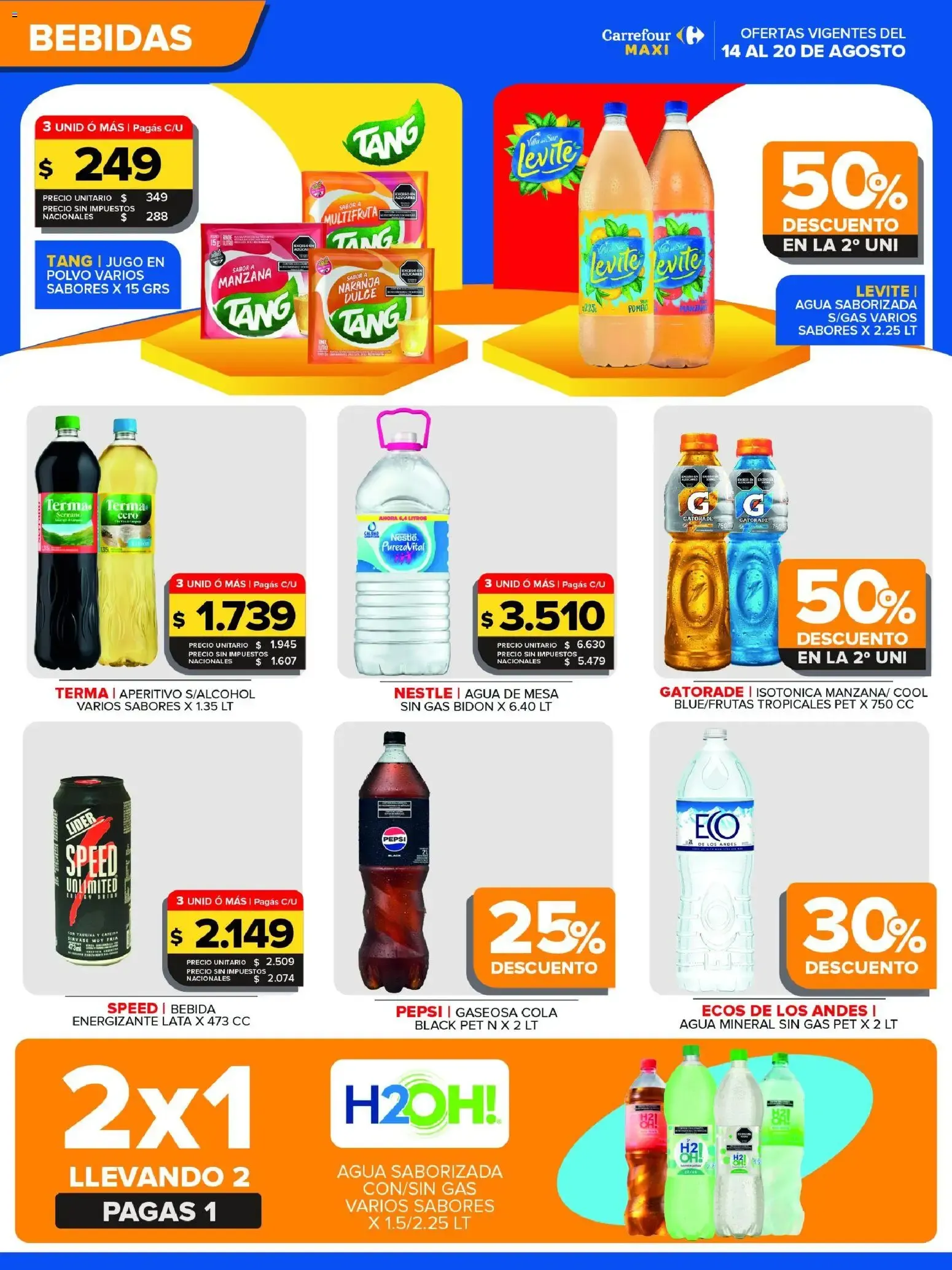 Ofertas de Carrefour Maxi catálogo del 14/08/2026 - 20/08/2026 14 de agosto al 20 de agosto 2026 - Página 2 del catálogo