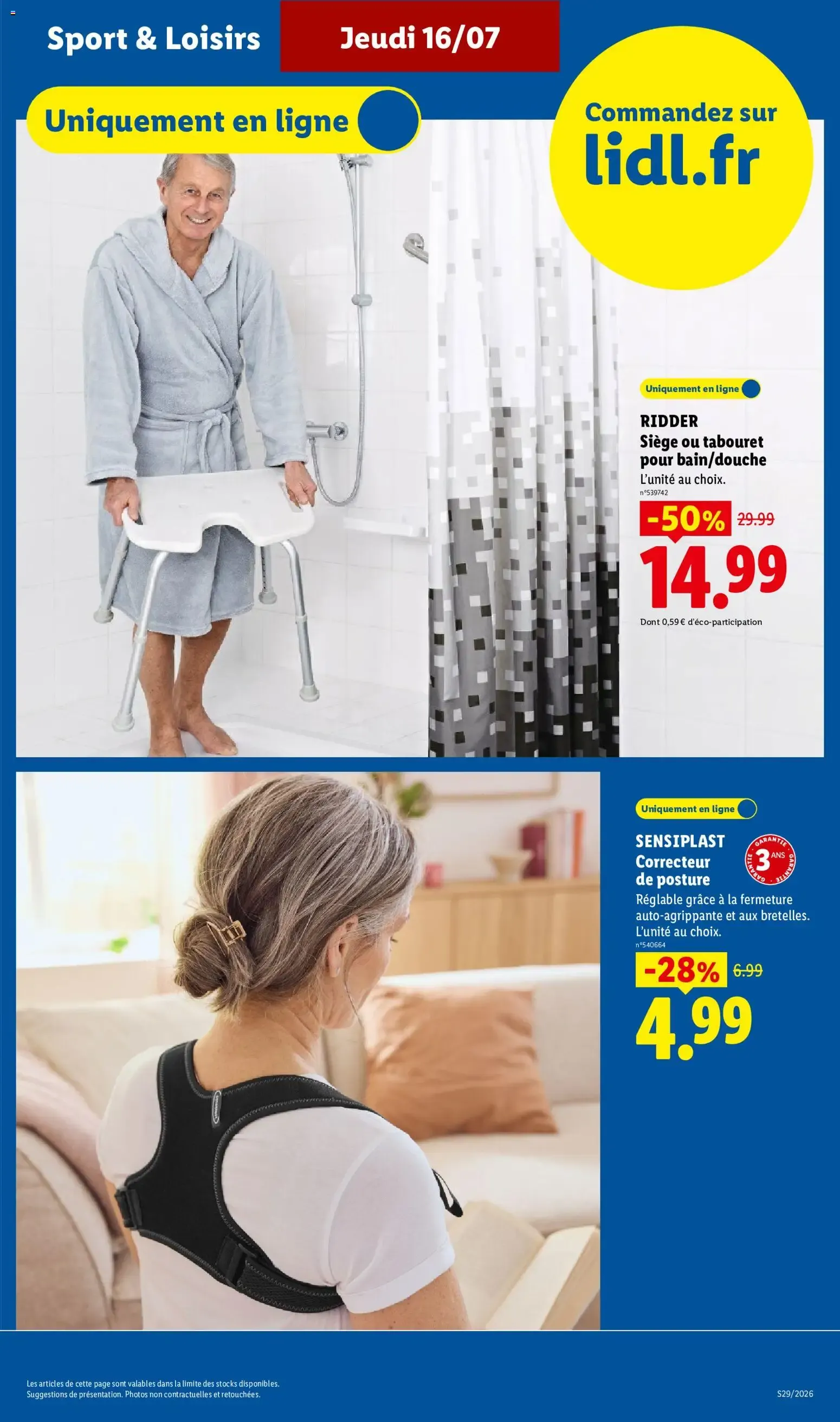 Lidl - L'Été Imbattable du 16 juillet au 22 juillet 2026 - Catalogue page 45