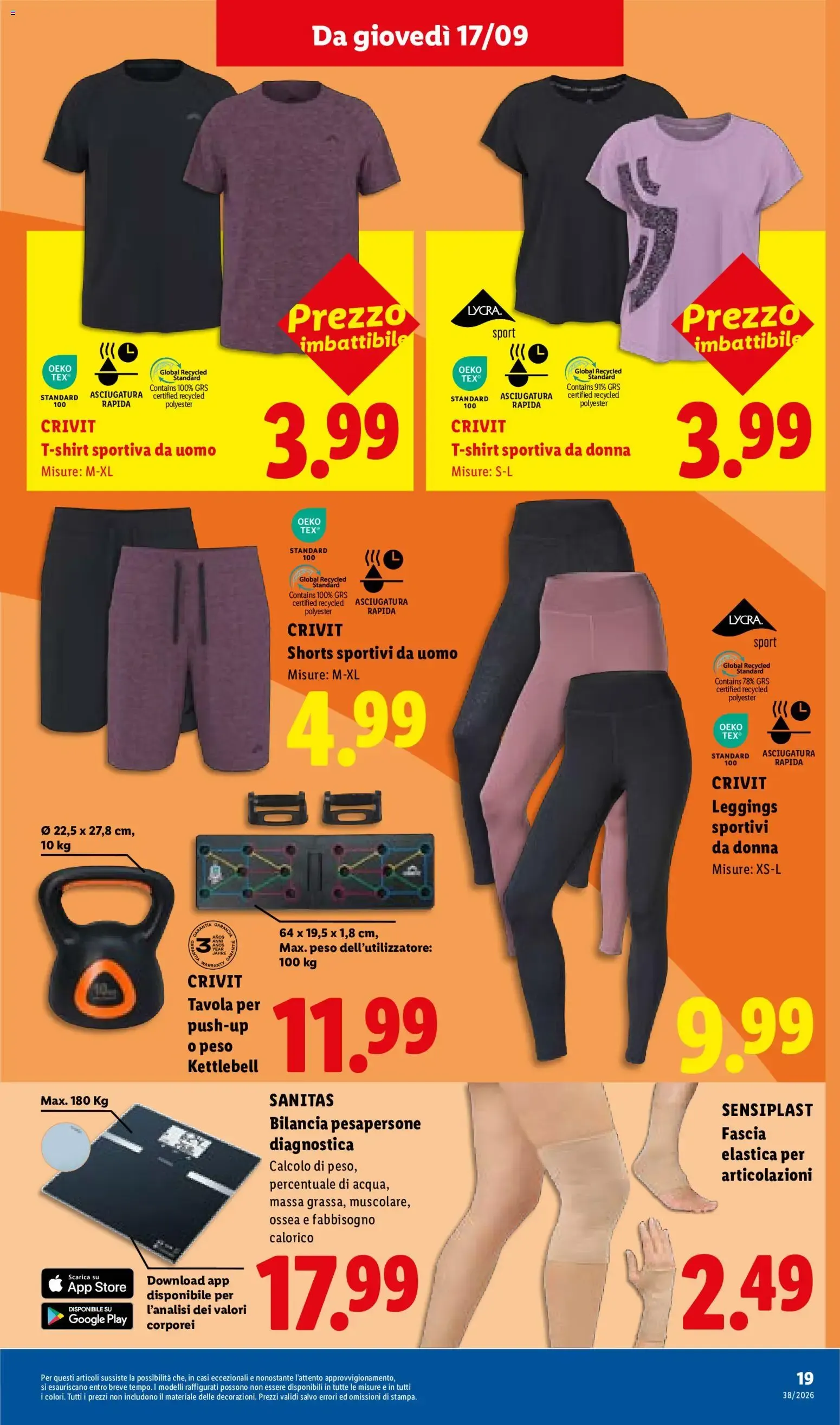 Lidl XXL Grande formato, grande convenienza y Mega Offerte da 17 settembre a 23 settembre di 2026 - Pagina del volantino 25