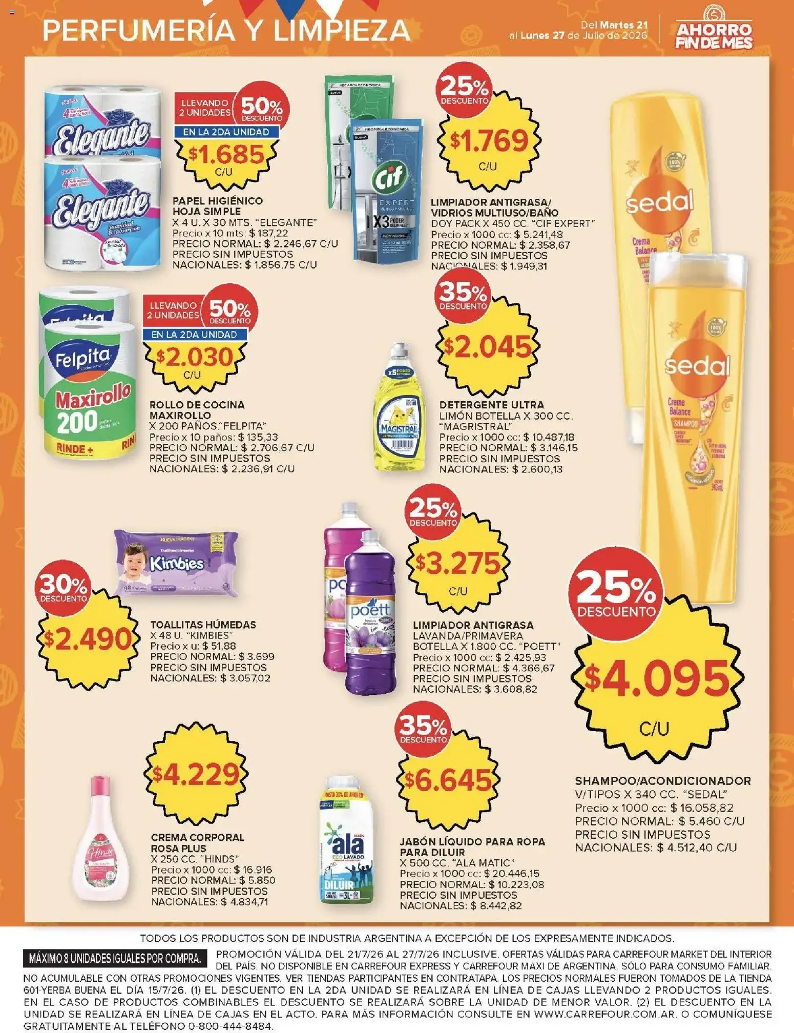 Ofertas de Carrefour Market - Ahorro Fin de Mes 21 de julio al 27 de julio 2026 - Página 13 del catálogo