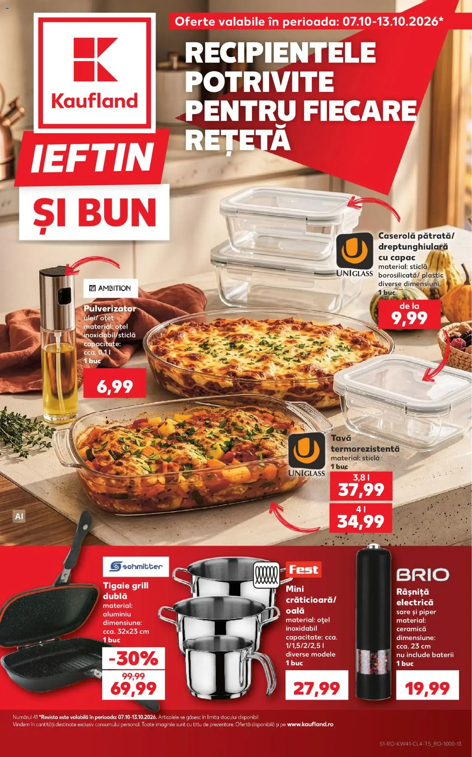 Catalog Kaufland Catalog Nonfood 07.10.2026 - Revista si Oferta de la 7 octombrie până la 13 octombrie 2026 - Revista Pagina 1