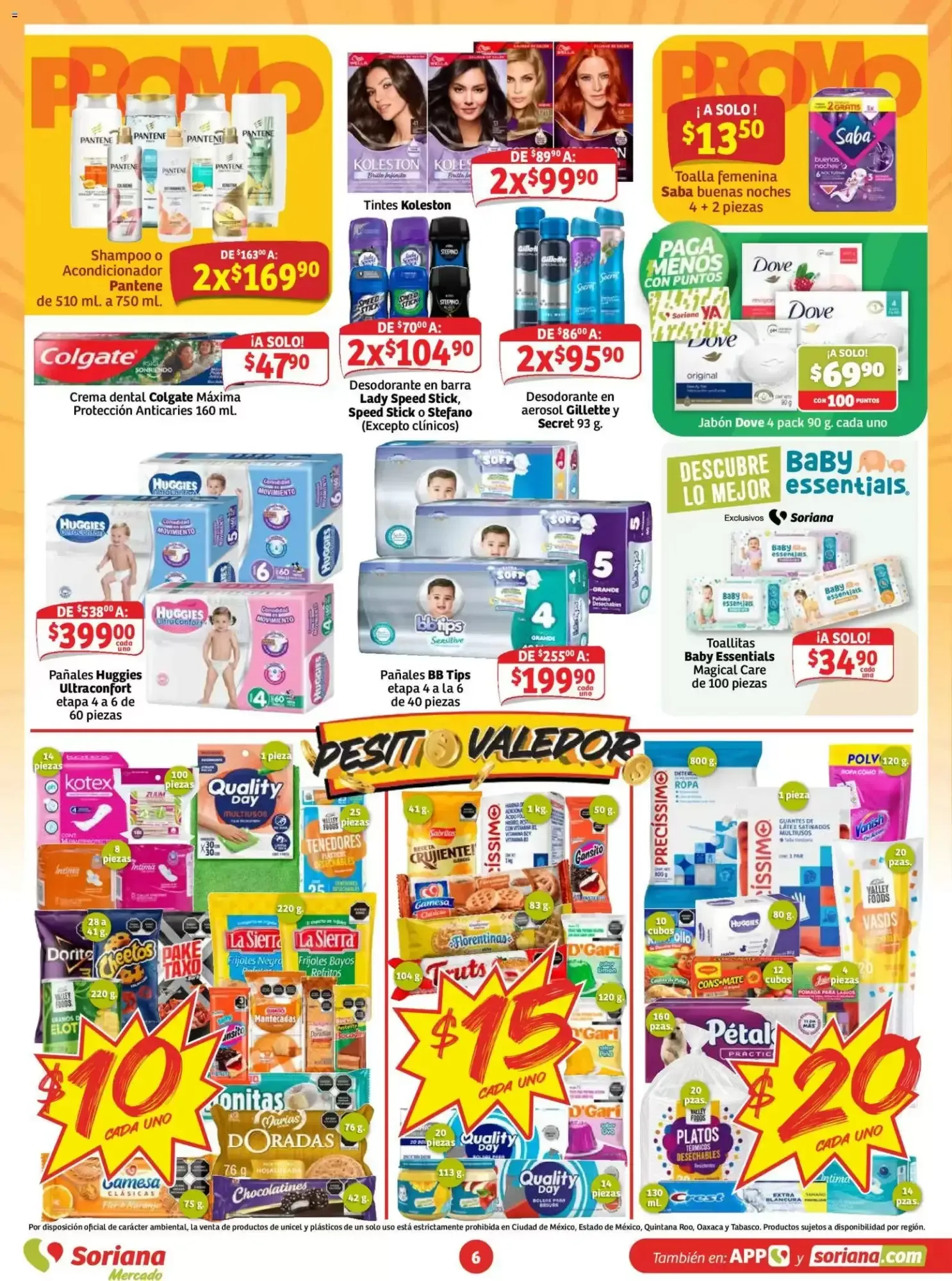 Catálogo de Folleto Soriana Mercado 21 de agosto al 27 de agosto 2026 - Pagina 6