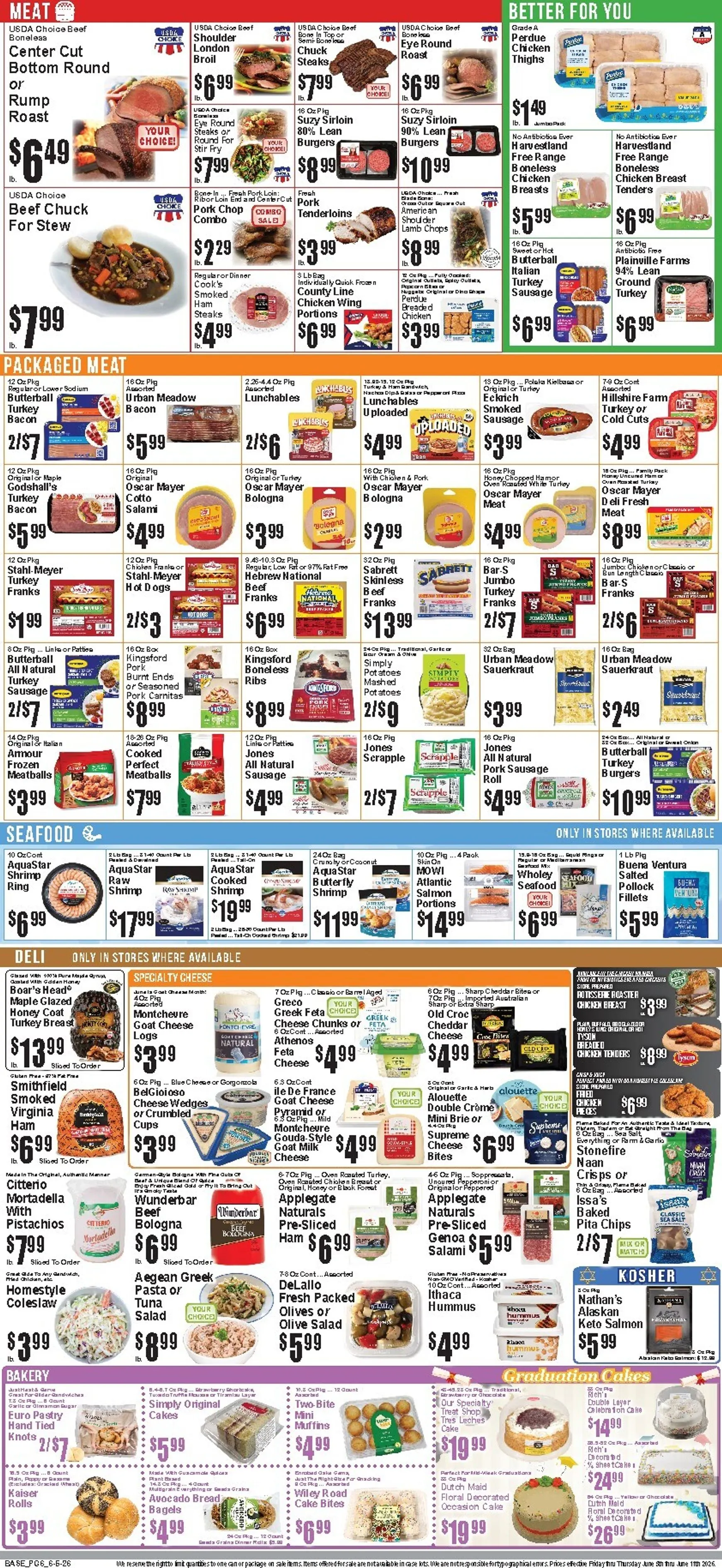 Weekly ad Current Food Universe leaflet valid from Friday 06/05/2026 to Thursday 06/11/2026 from June 5 to June 11 2026 - Page 7