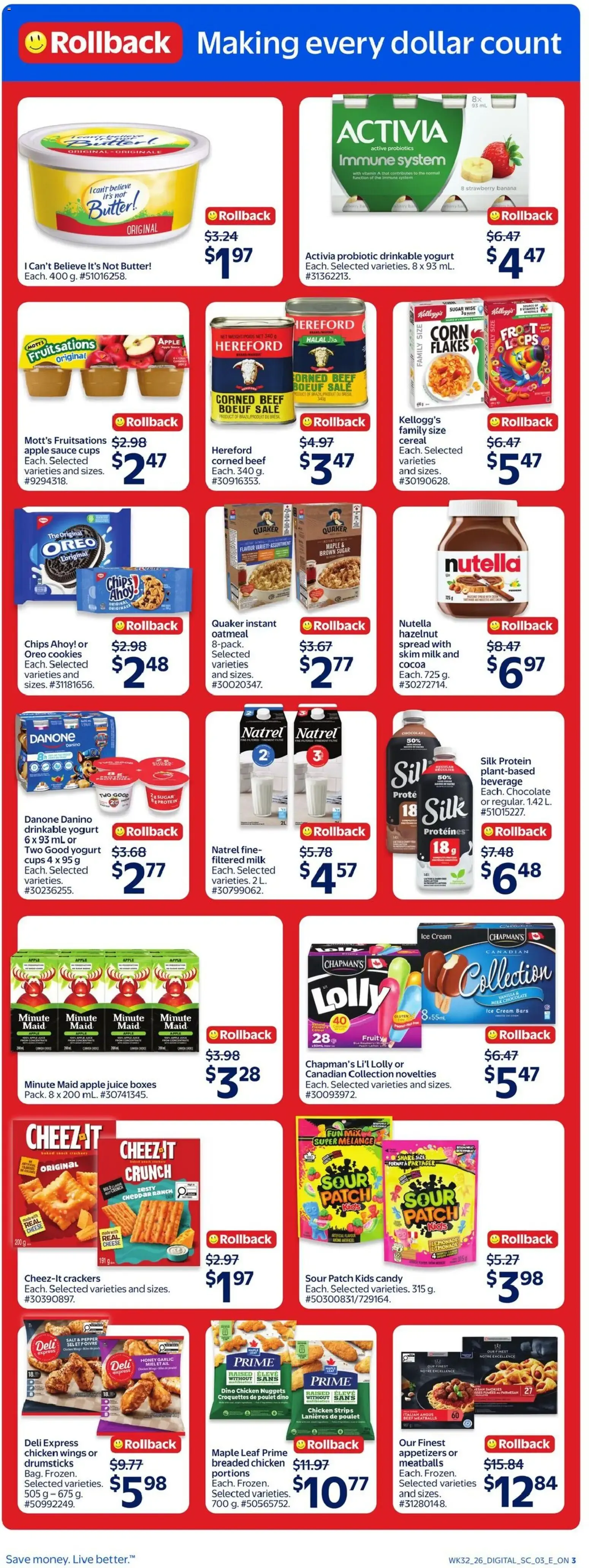 Walmart weekly flyer from Sep 3, 2026 > weekly specials & deals from September 3 to September 9 2026 - flyer page 7