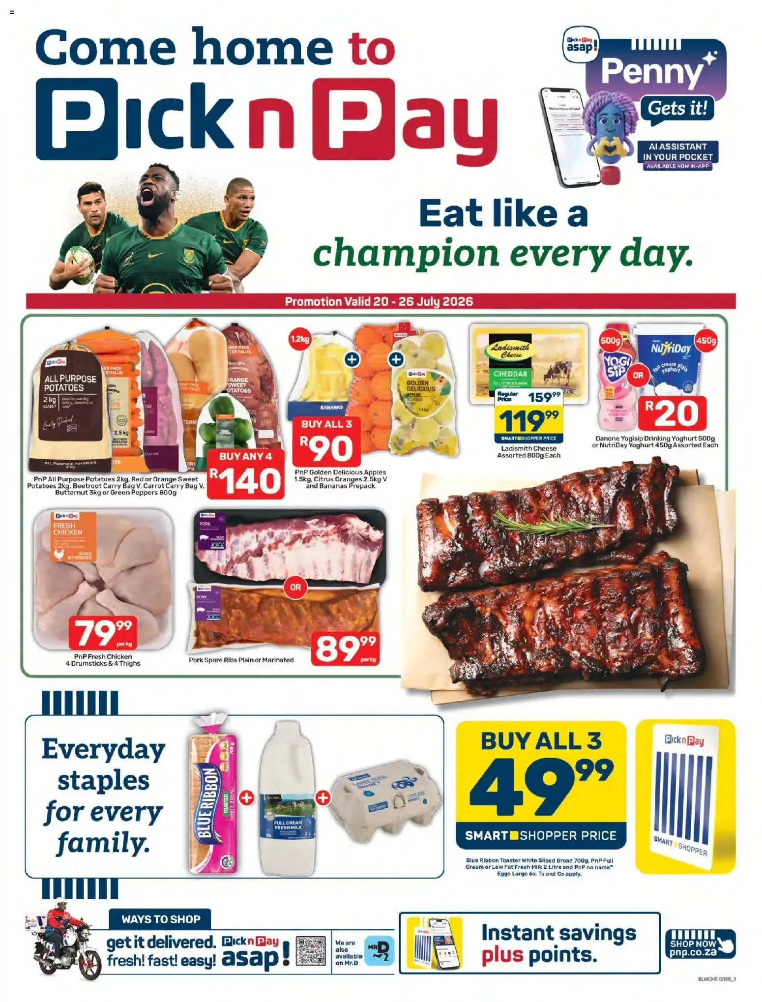 Pick n Pay Western Cape - Weekly Specials (20/07/2026 - 26/07/2026) Online