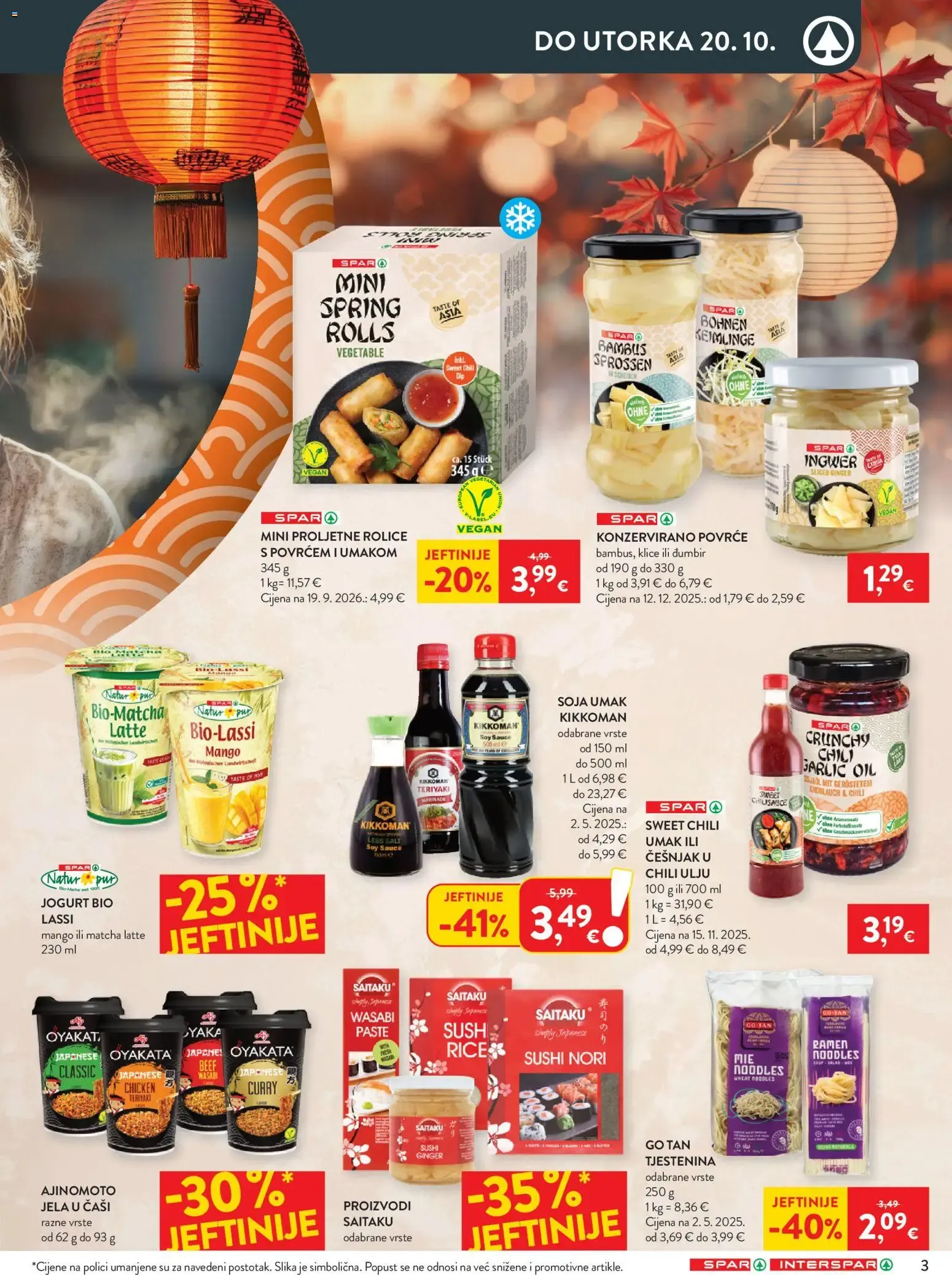 Katalog Spar Katalog novi od 14.10.2026 na listanje > letak digitalni od 14. listopada do 20. listopada 2026. - Pregled Stranica 3