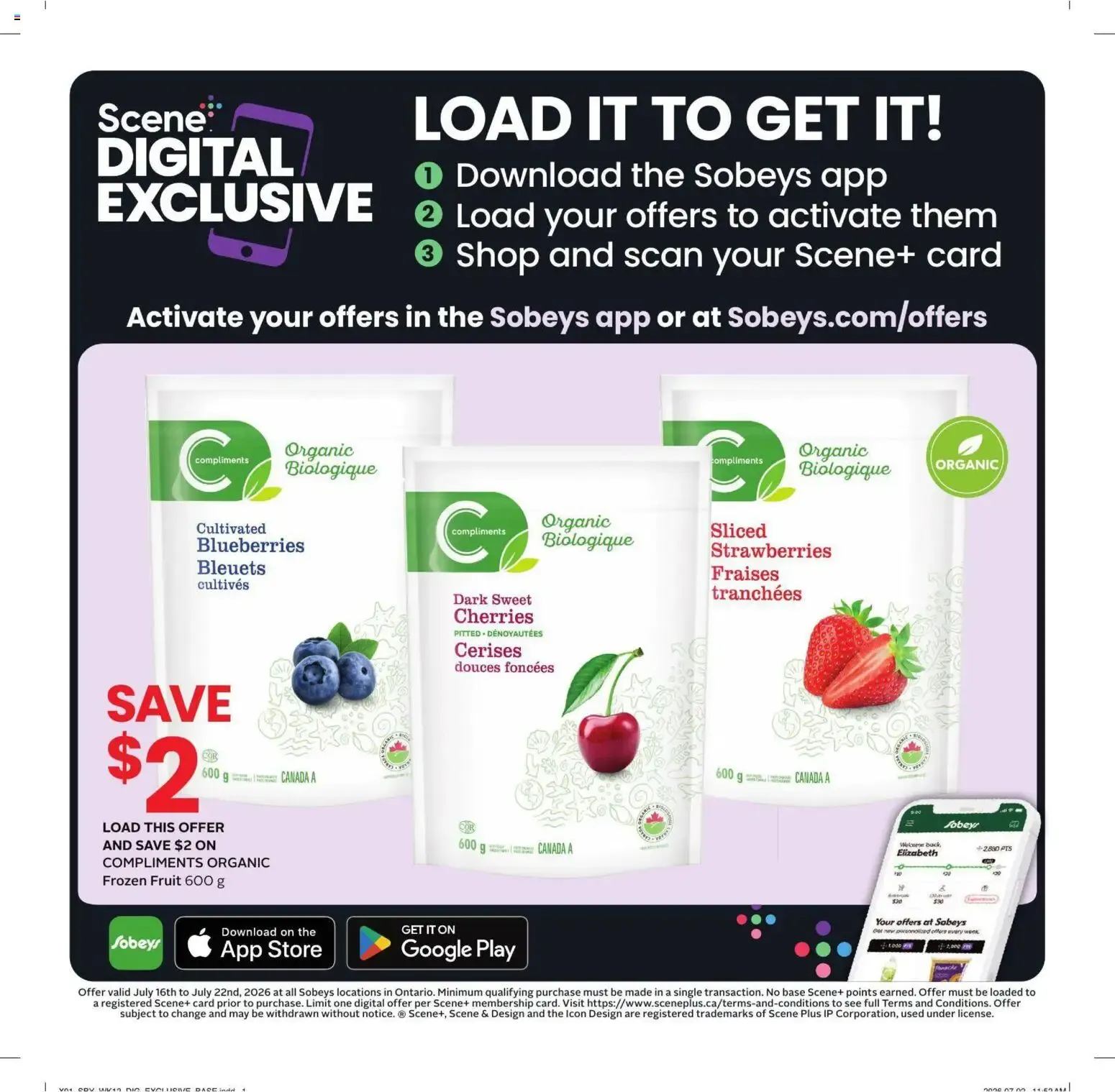 Sobeys weekly flyer / circulaire from Jul 16, 2026 > weekly specials & deals from July 16 to July 22 2026 - flyer page 13