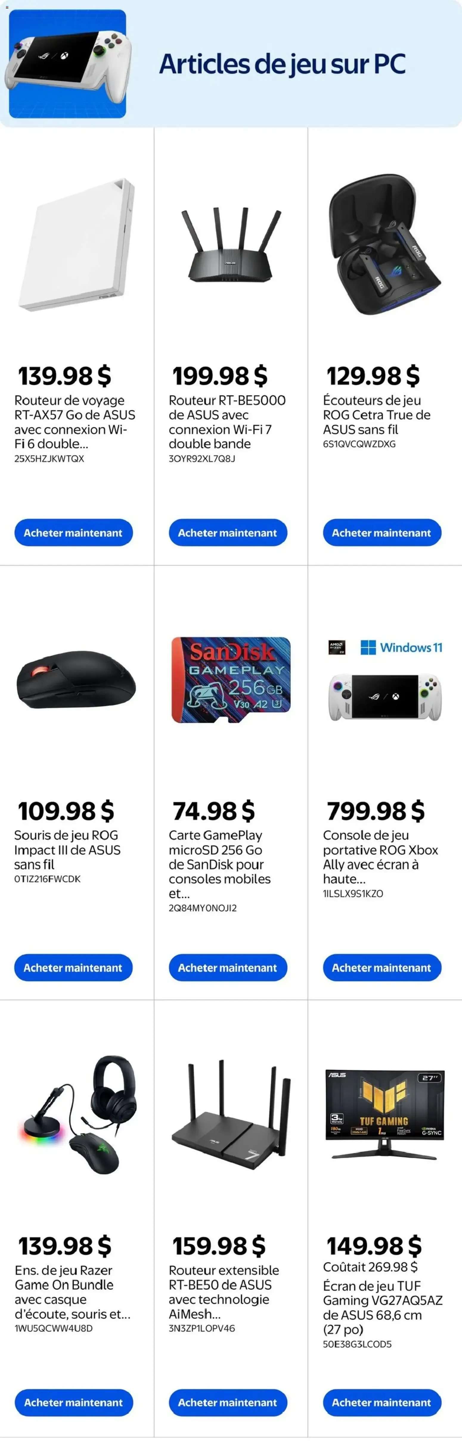 Walmart circulaire - Livret Jeux vidéo et divertissement from Oct 1, 2026 > weekly specials & deals from October 1 to October 14 2026 - flyer page 4