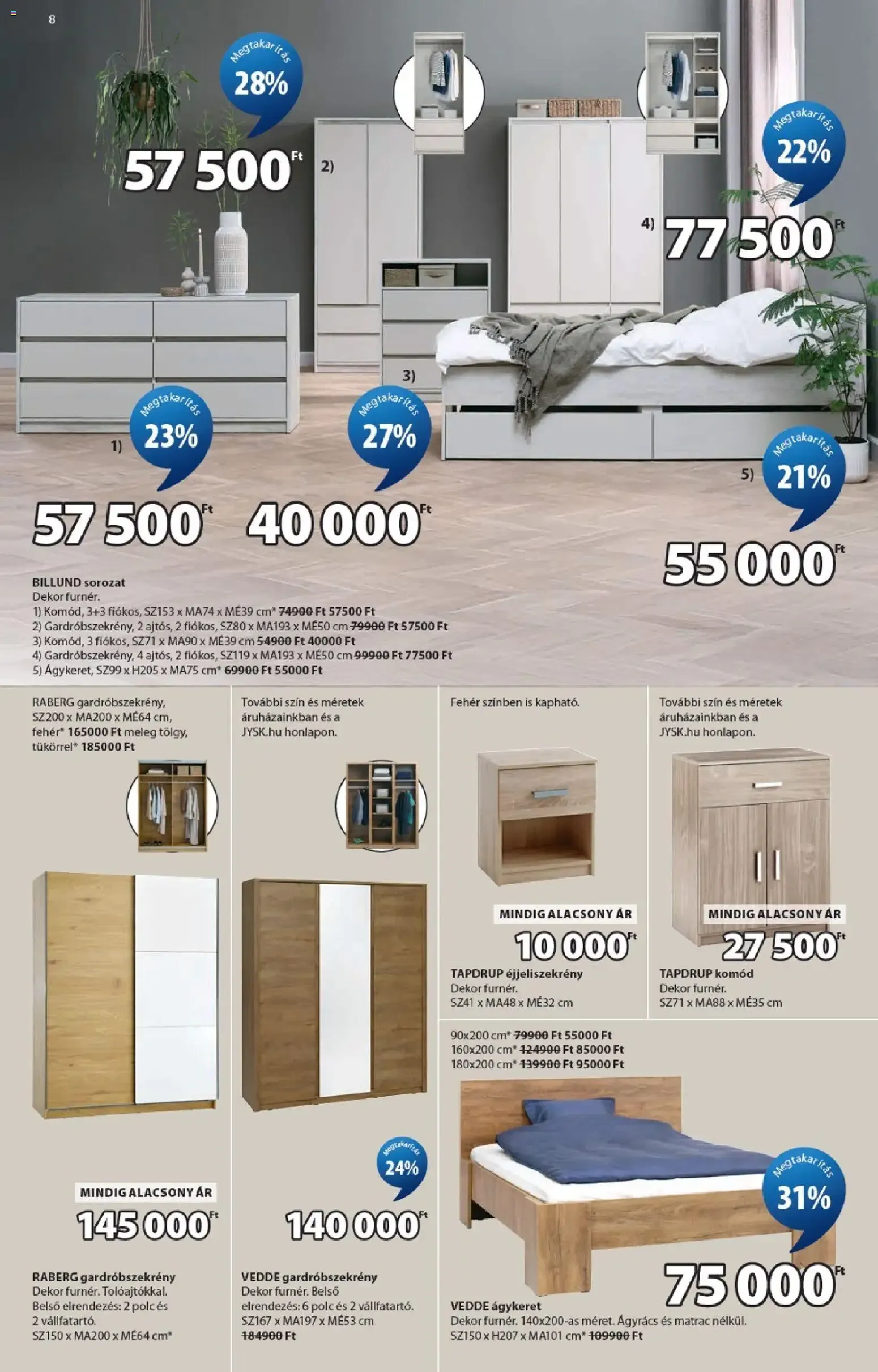 Katalógus JYSK akciós újság - 2026.06.10. -tól/töl > akció, lapozható szórólap 🛍️ június 10.-tól június 16.-ig 2026. - Oldal 8