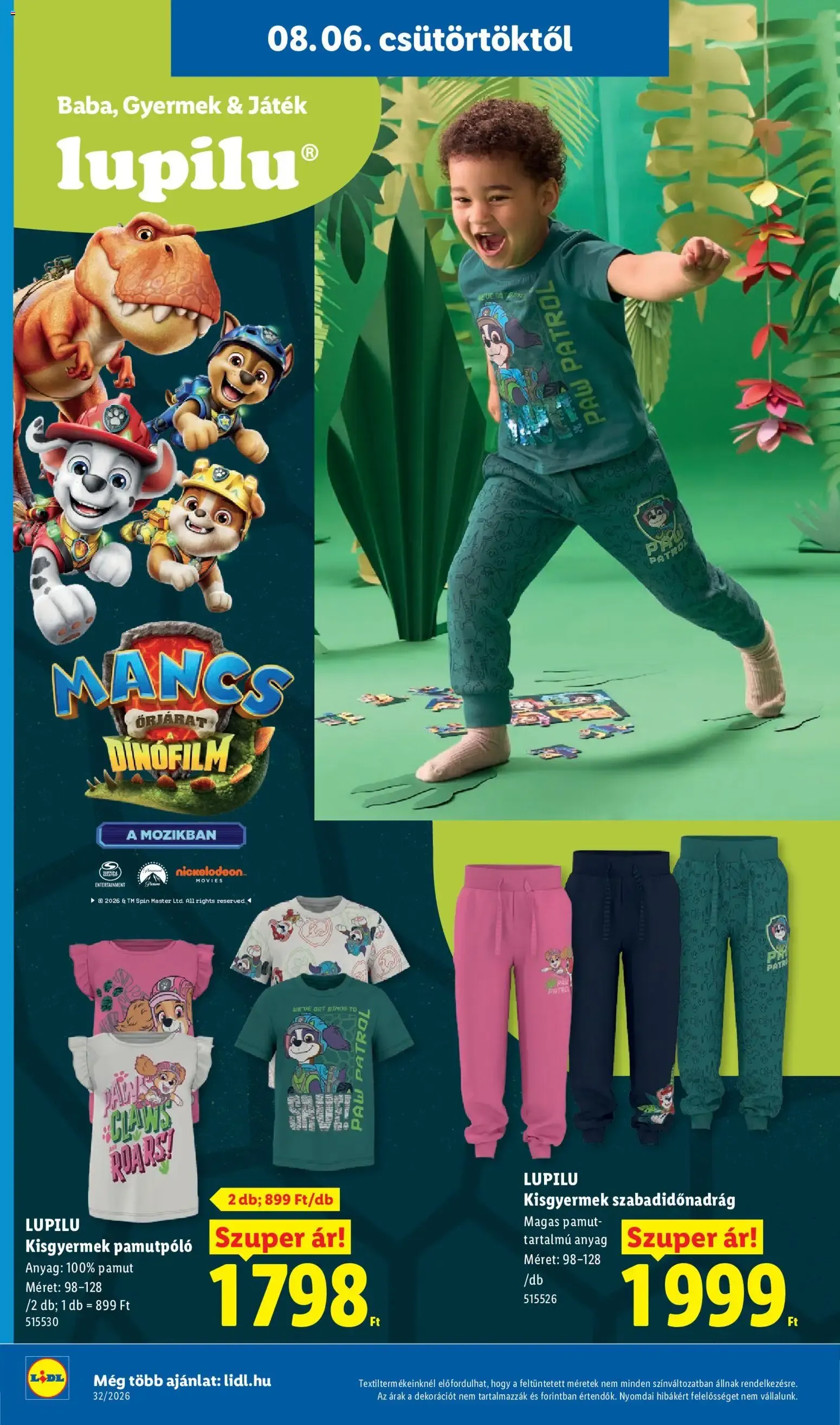 Katalógus Lidl Nonfood kínálatunk - 2026.08.06. -tól/töl > akció, lapozható szórólap 🛍️ augusztus 6.-tól augusztus 12.-ig 2026. - Oldal 2