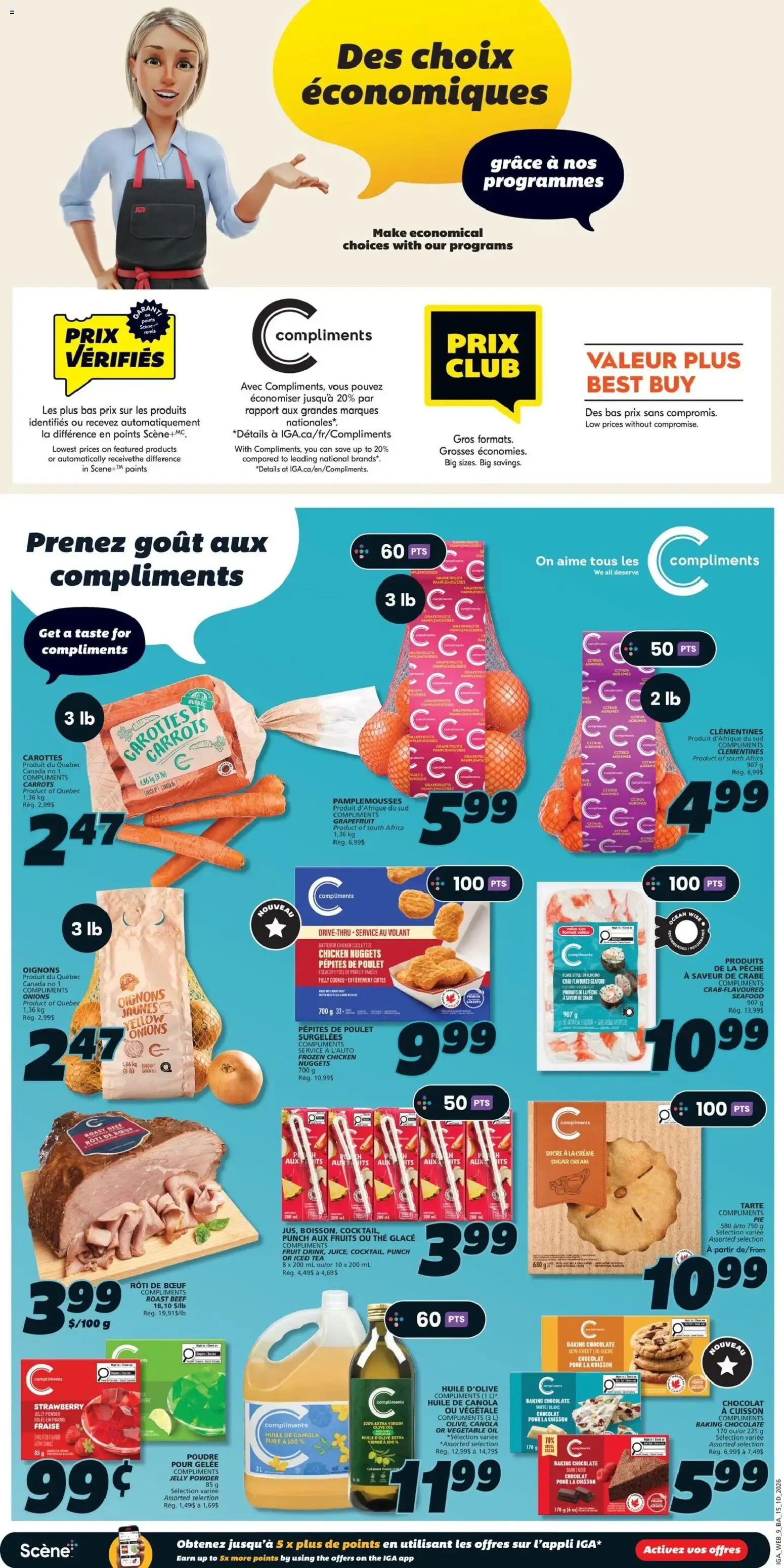 IGA weekly flyer / circulaire from Oct 15, 2026 > weekly specials & deals from October 15 to October 21 2026 - flyer page 12