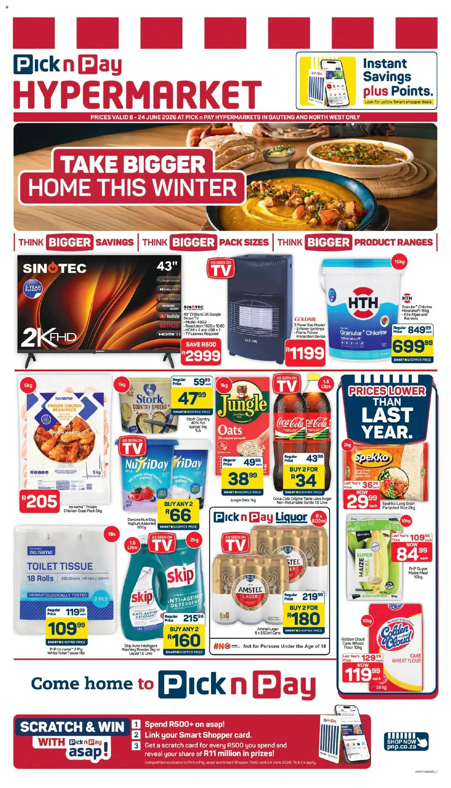 Pick n Pay Inland Provinces - Hypermarket Specials (08/06/2026 - 24/06/2026) Online