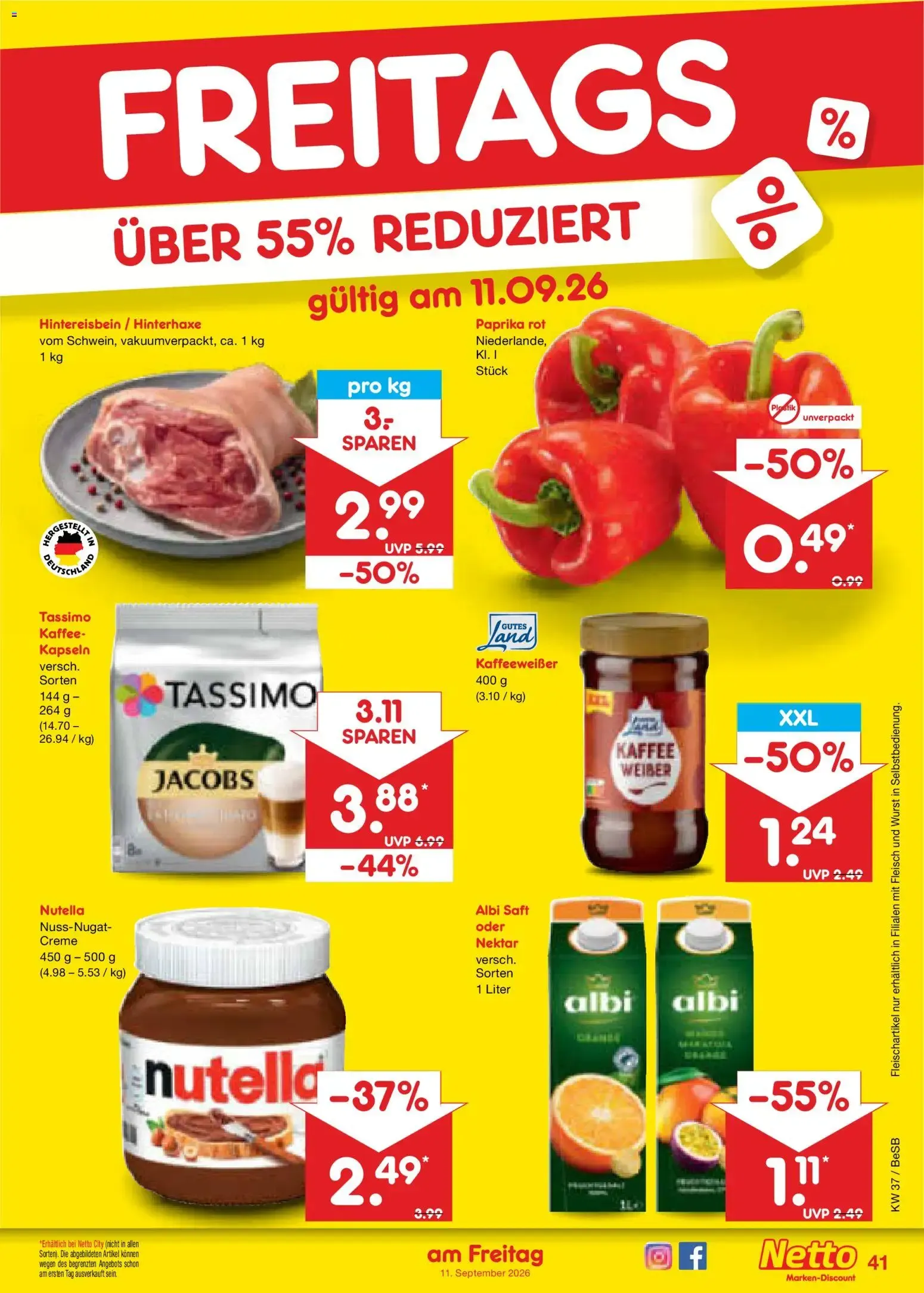 Netto Marken-Discount Prospekt (ab 07.09.2026) » Angebote von 7. September bis 12. September 2026 - Prospekt seite 59