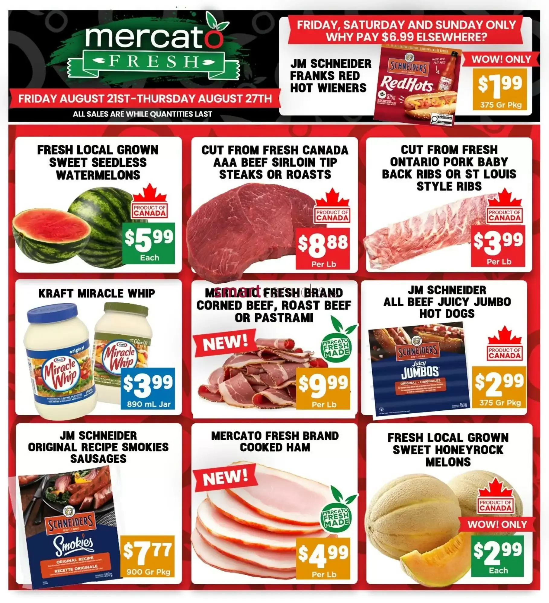Mercato Fresh from August 21 to August 27 2026 - flyer page 1